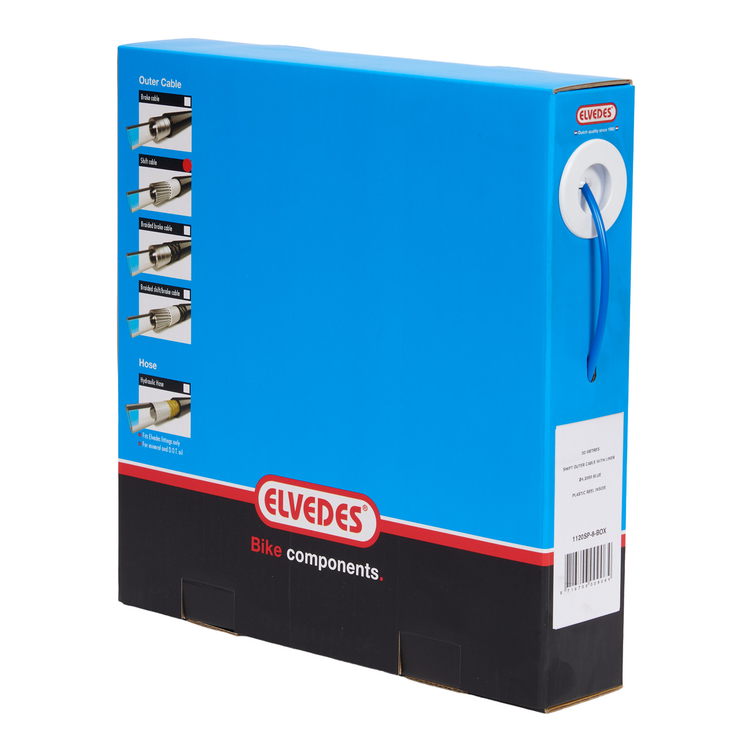 Elvedes Schakel buitenkabel met voering 30 meter / ø4,2mm afbeelding