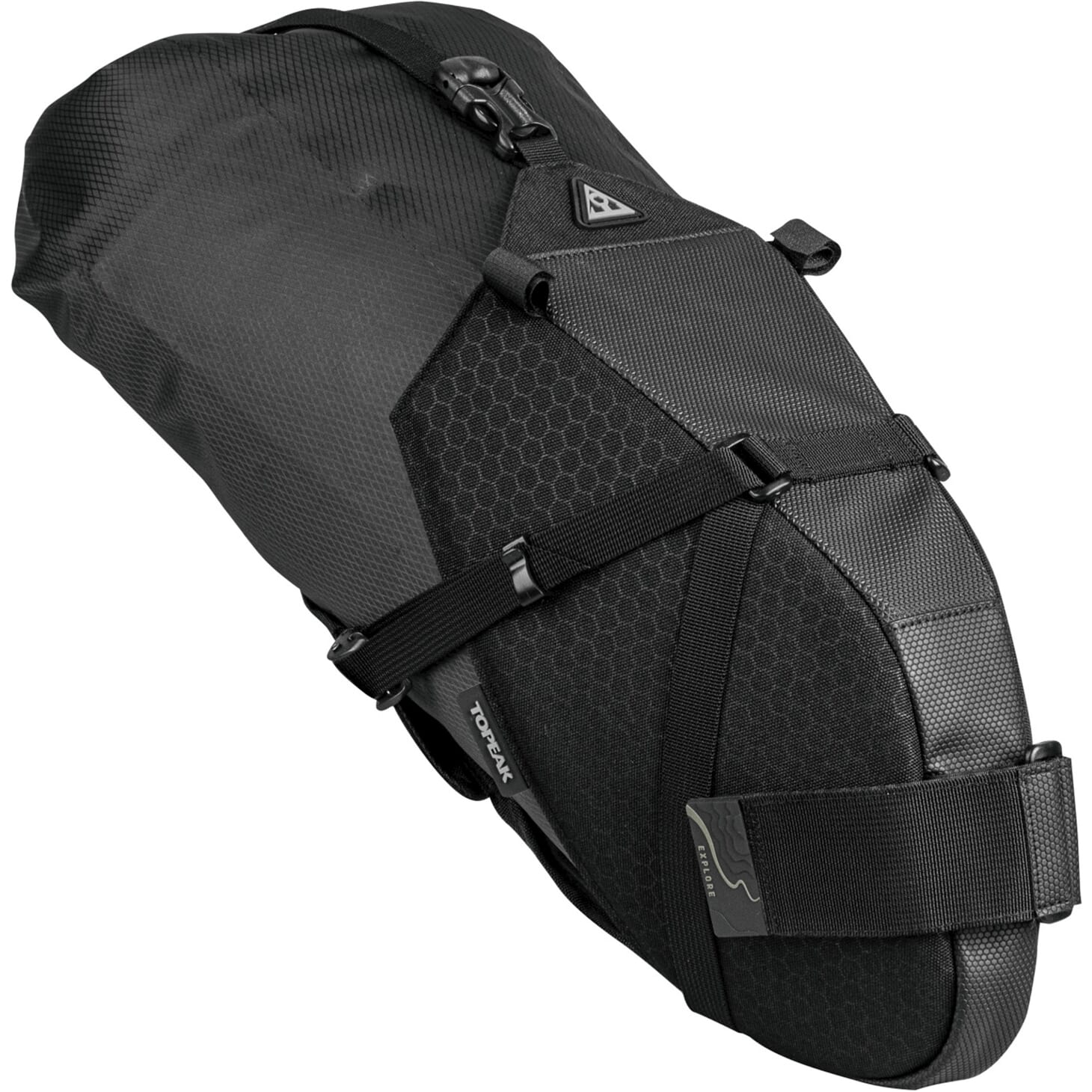 Topeak backloader x - zadeltas, 10l, unisex, fiets, zwart afbeelding