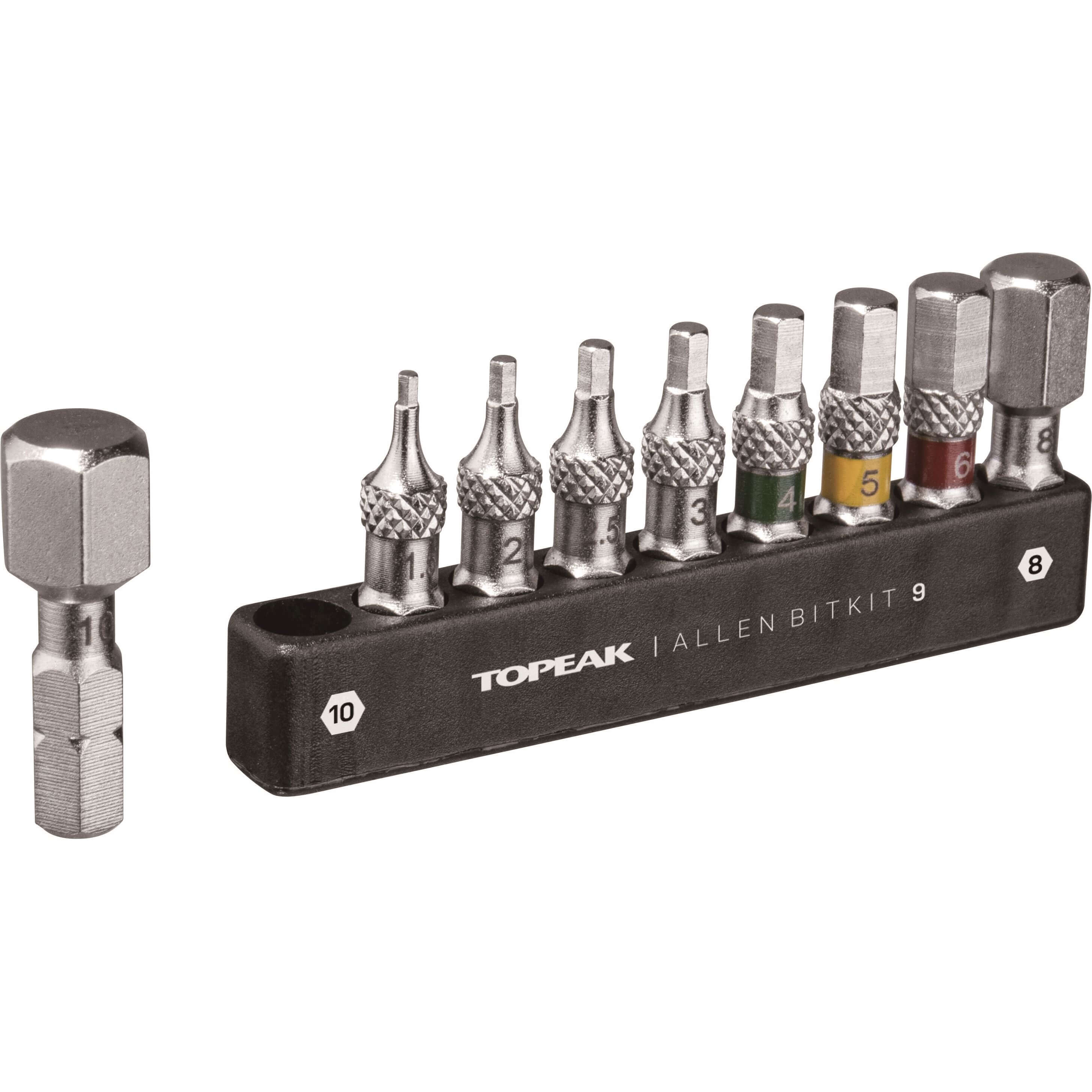 Topeak inbus lange bit set allen bitkit 9 afbeelding