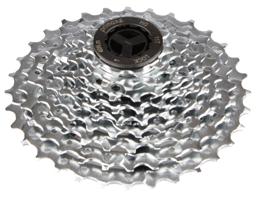 Tecora Primax e cassette 9 speed 11-32t zilver in doosje afbeelding