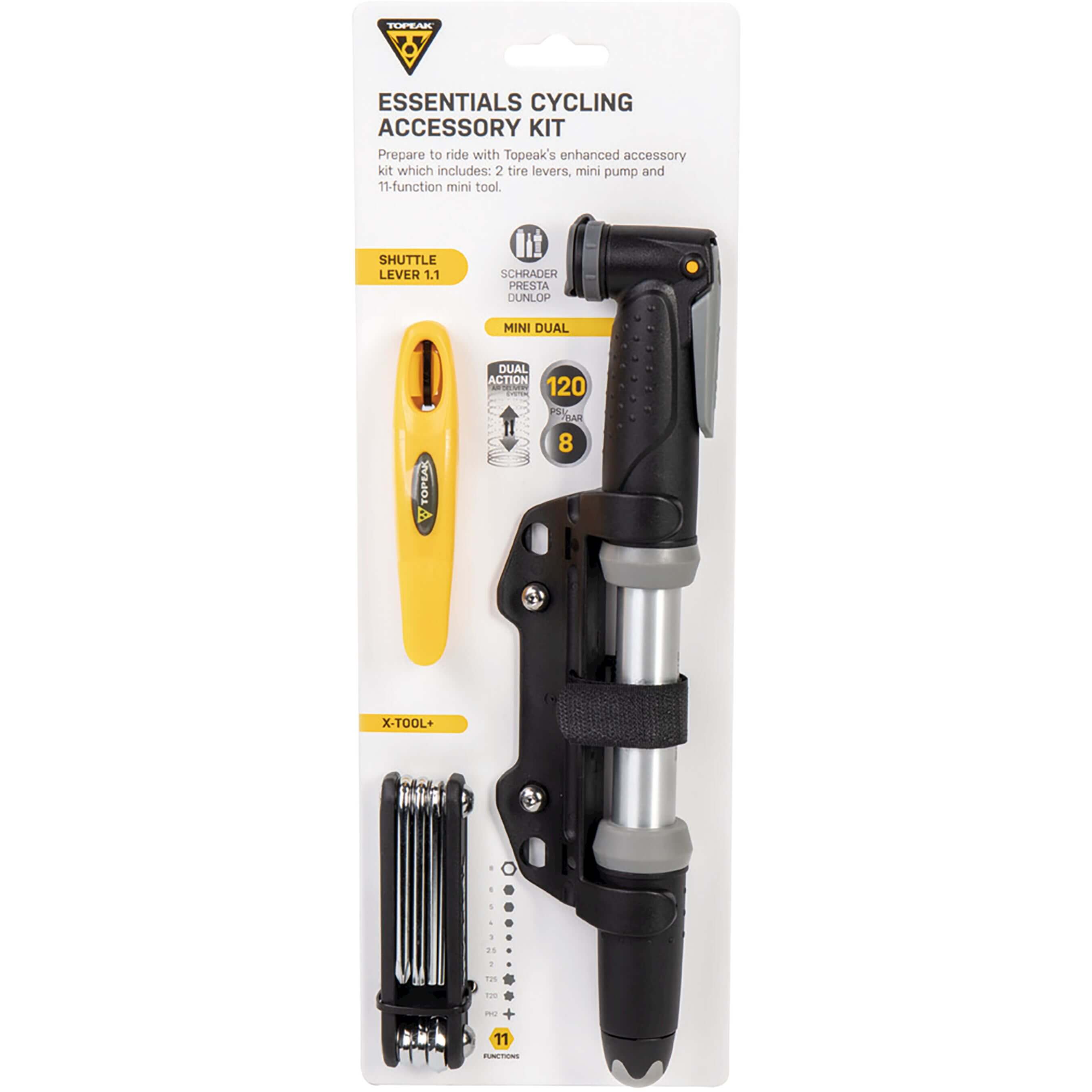 Topeak essentials cycling accessory kit