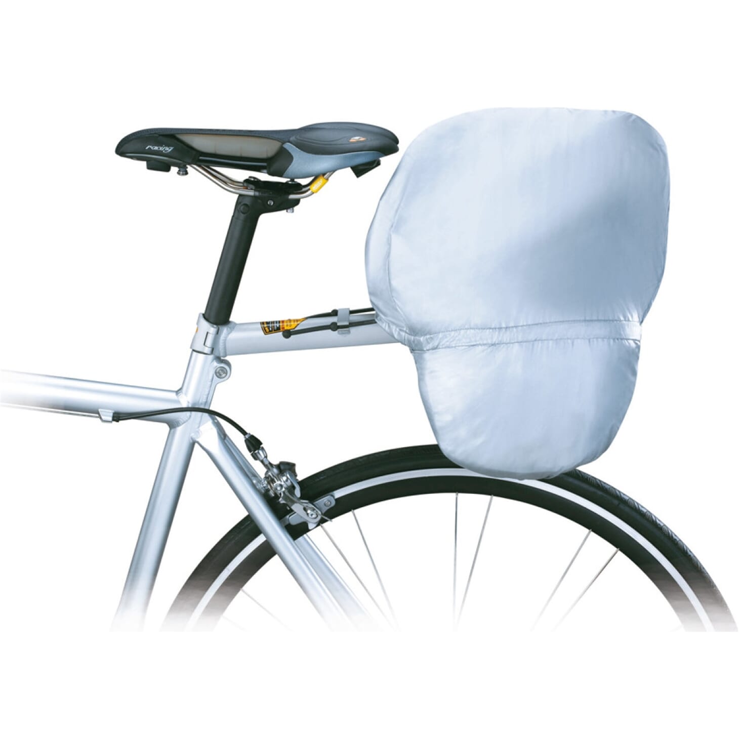 Topeak regenhoes mtx tour, grijs, nylon, unisex, fiets, 36x25x21.5-29cm, trc