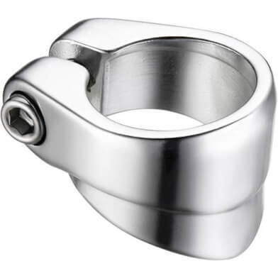 Marwi Union zadelpenklem 31.8mm kraag zilver