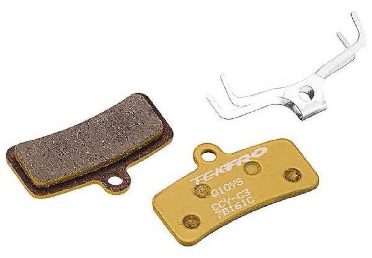 Tektro schijfremblokken brake pads q10ys metal ceramics afbeelding