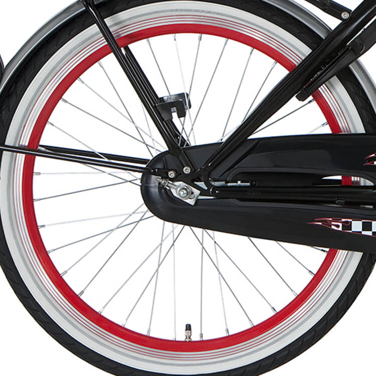 Alpina achterwiel 22 remnaaf j19sg rood zink spk afbeelding