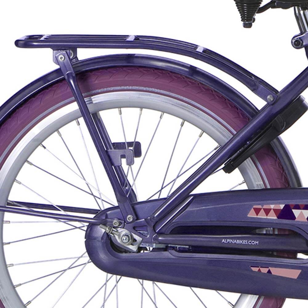 Alpina achterdrager 22 clubb purple grey
