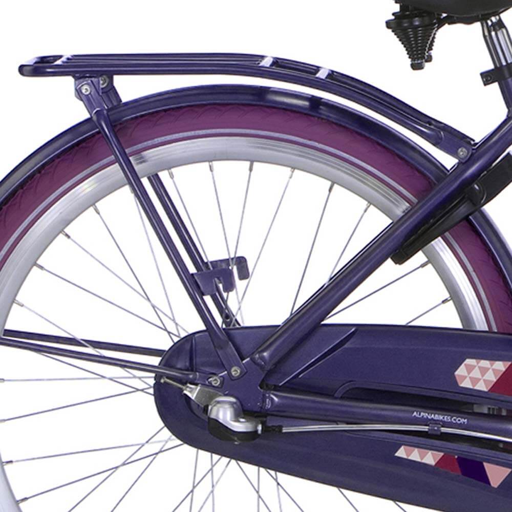 Alpina achterdrager 24 clubb purple grey afbeelding