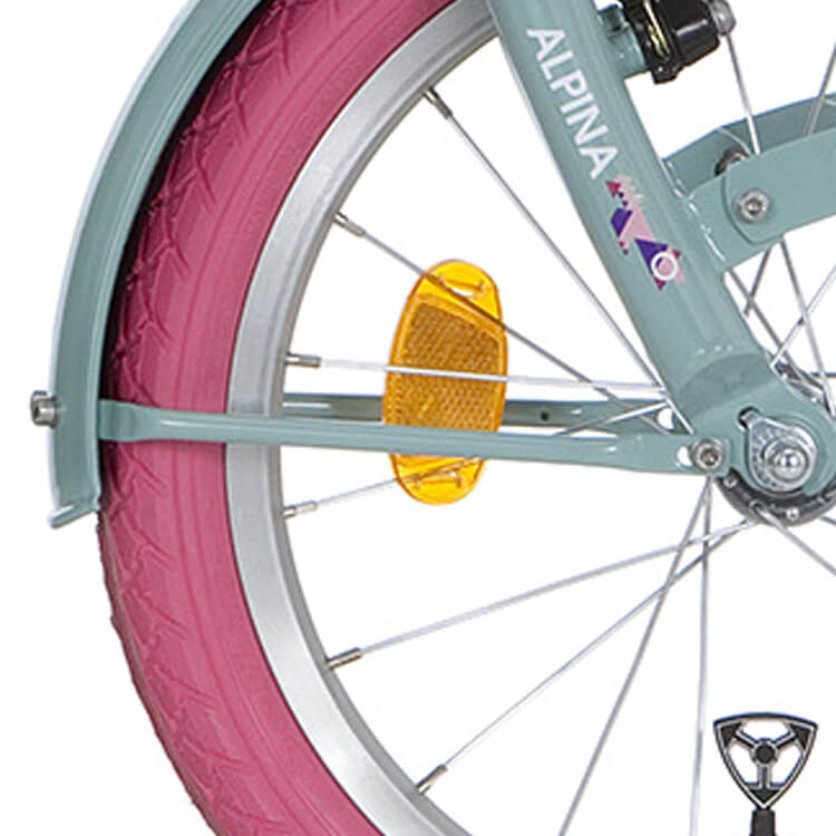 Alpina spatbordstang set 18 clubb soft mint afbeelding