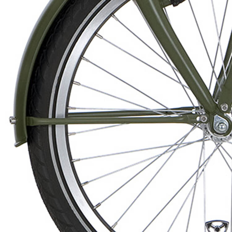 Alpina spatbordstang set 20 cargo army green matt afbeelding
