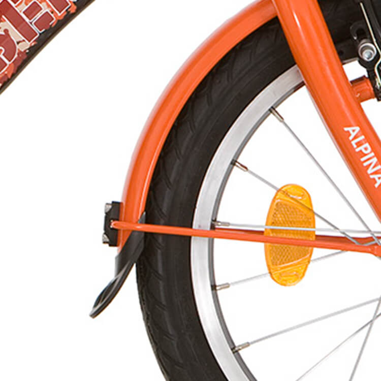 Alpina spatbord set 16 sunny orange afbeelding