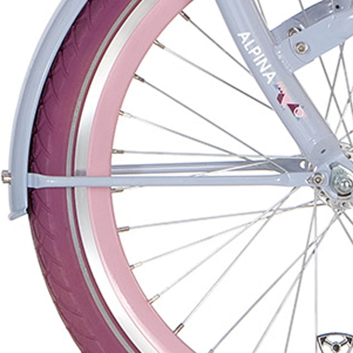 Alpina spatbordstang set 20 clubb lavender afbeelding