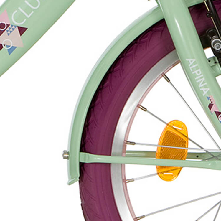 Alpina spatbord set 22 clubb blossom green afbeelding