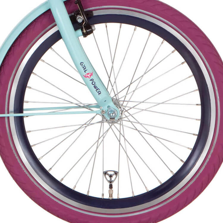 Alpina voorwiel 20 j19db paars zink spk
