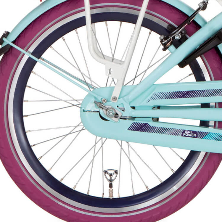 Alpina achterwiel 20 remnaaf j19db paars zink spk