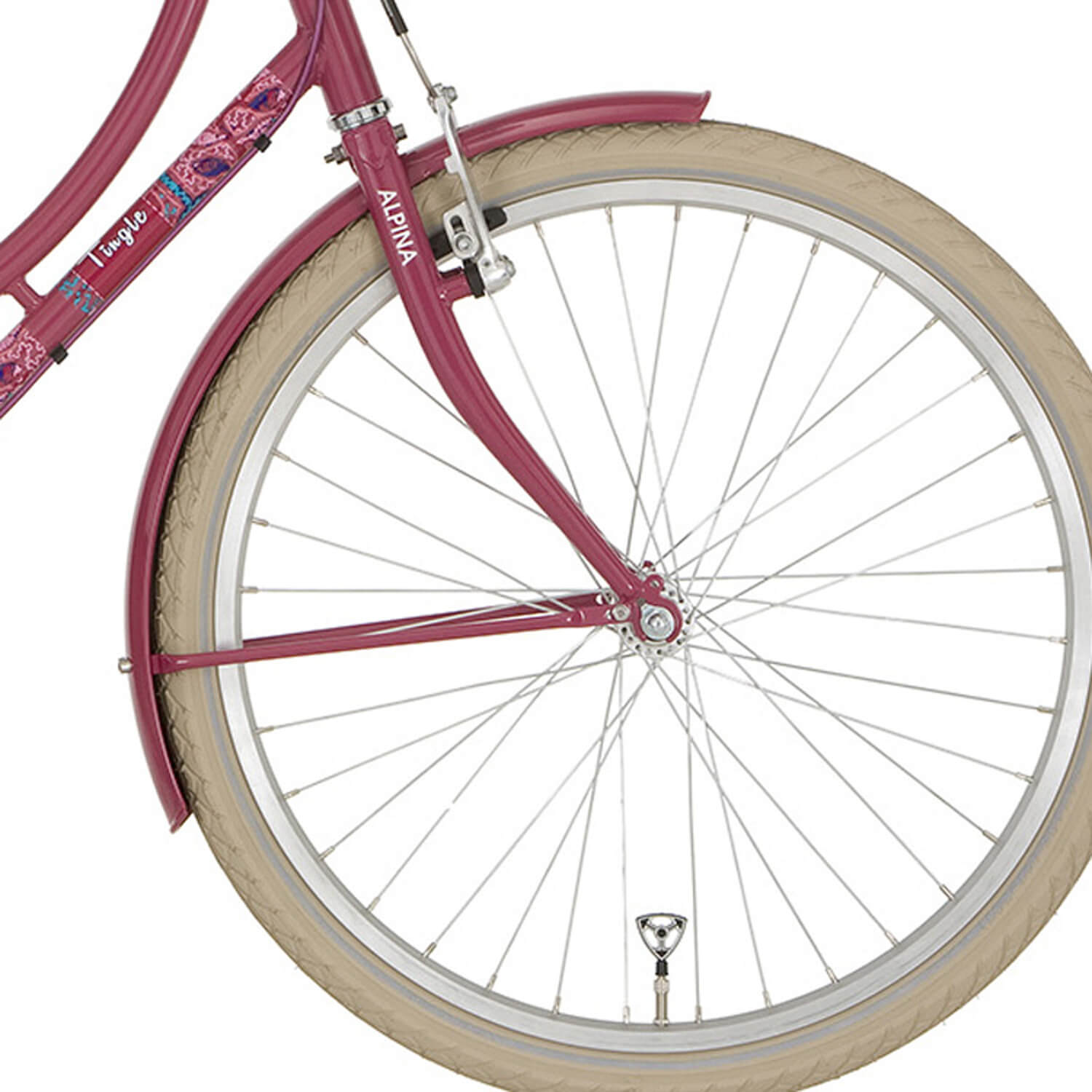Alpina voorvork 26 tingle red afbeelding