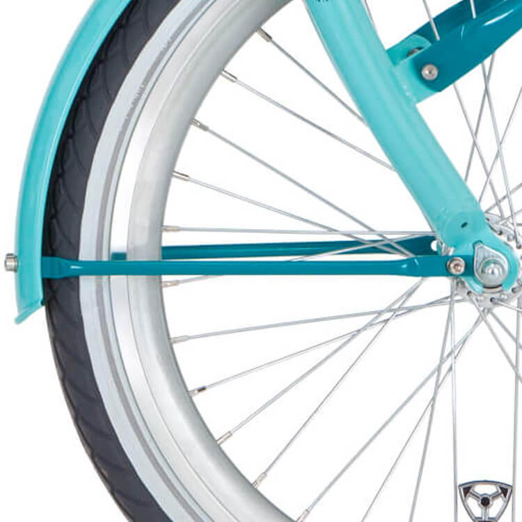 Alpina spatbordstang set 20 clubb turquoise afbeelding