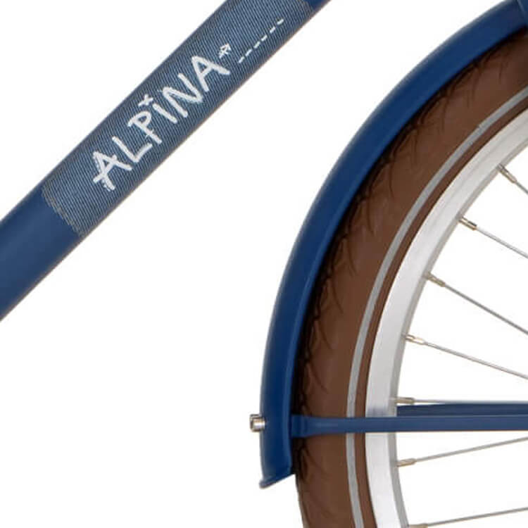 Alpina spatbord set 22 cargo denim blue matt afbeelding