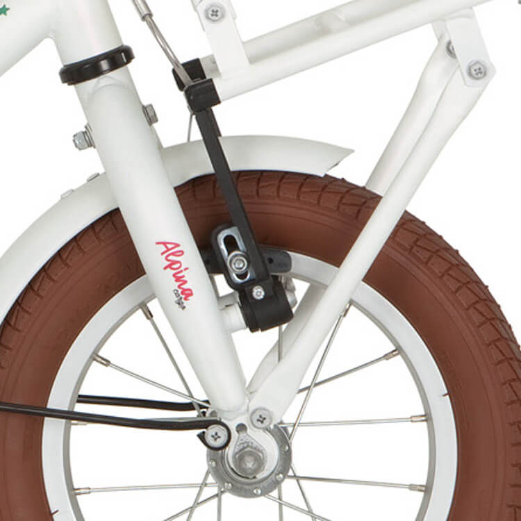 Alpina voorvork 12 cargo white matt afbeelding