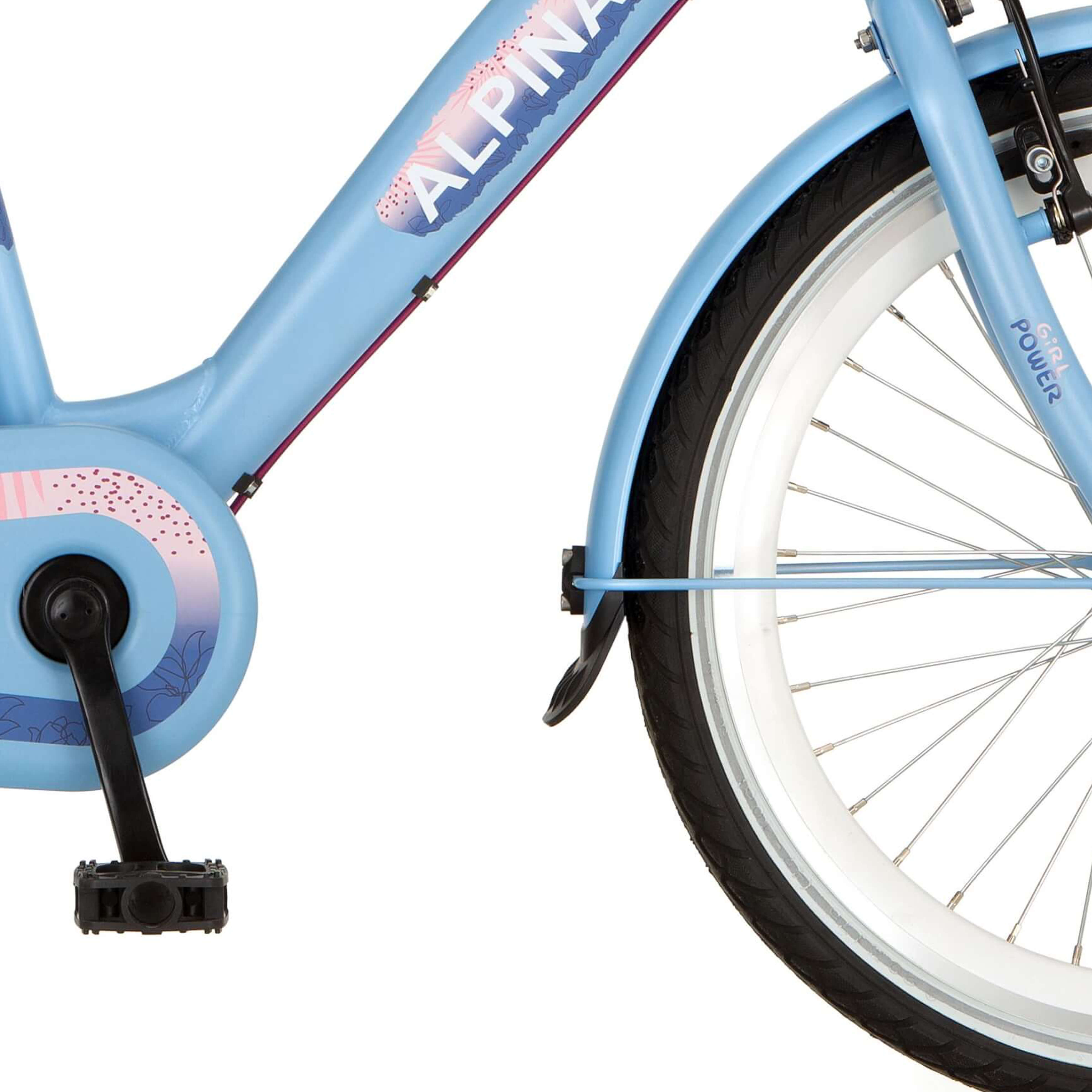 Alpina spatbord set 22 alaska blue matt afbeelding