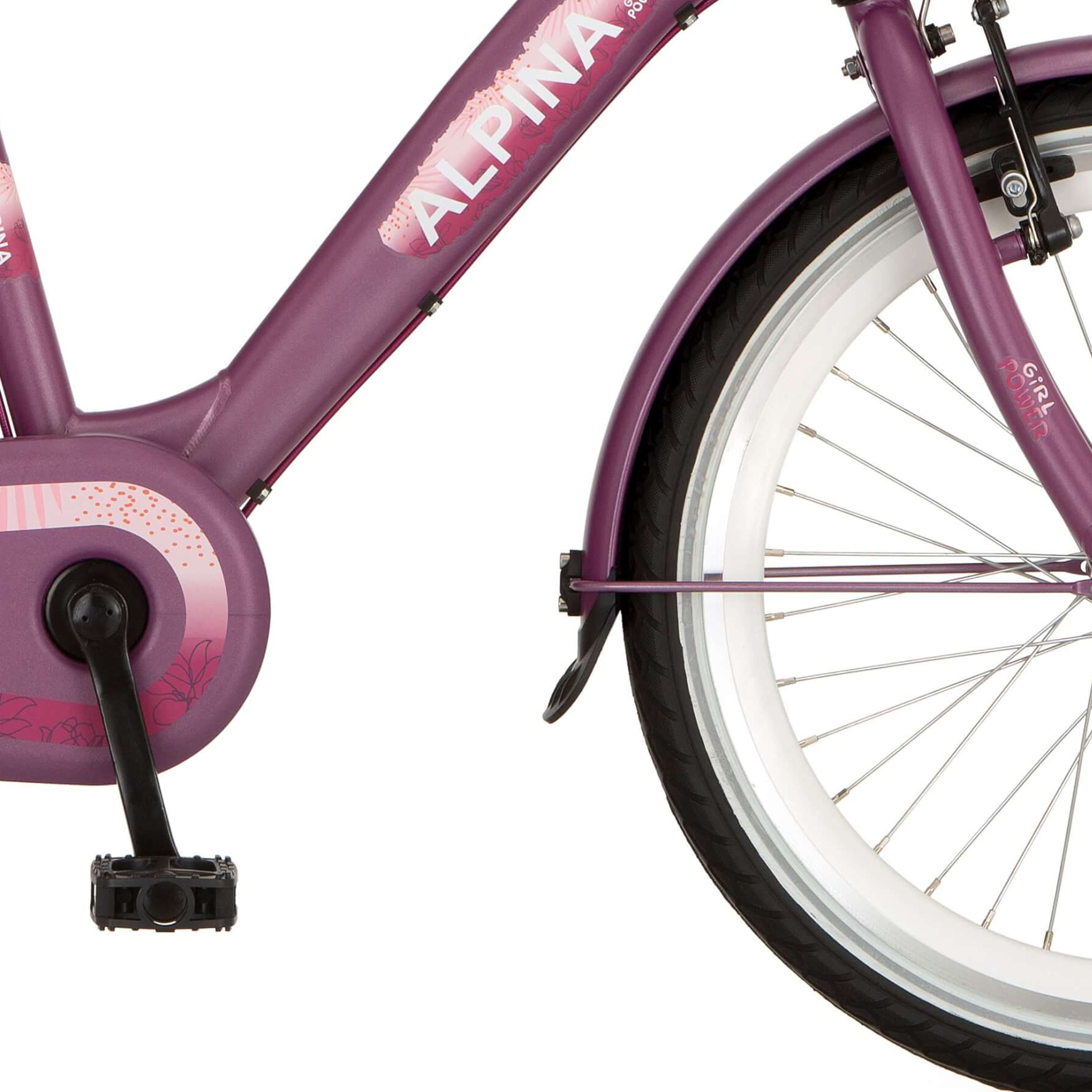 Alpina spatbord set 22 vivid purple matt afbeelding