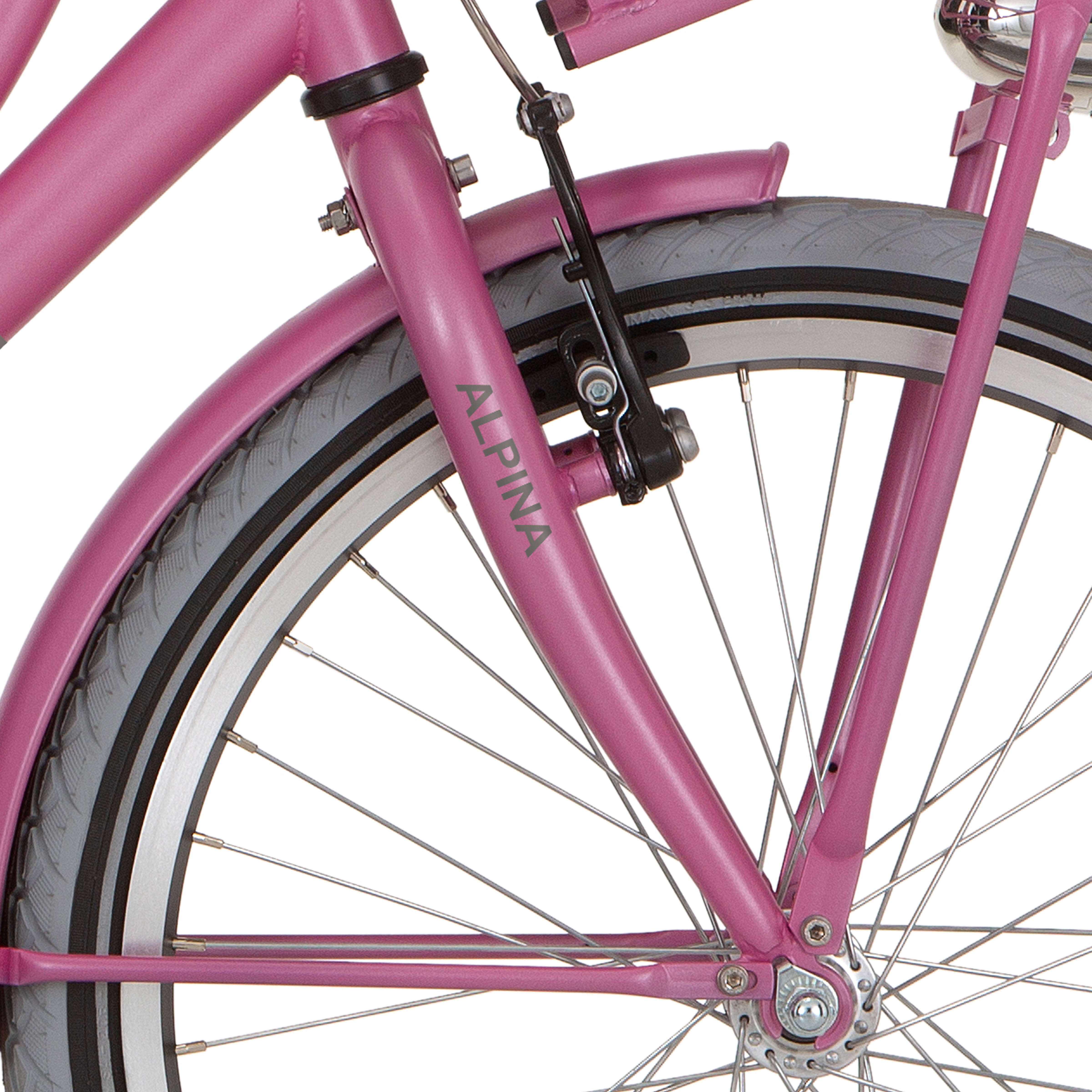 Alpina voorvork 20 cargo m fuchsia pink met matt afbeelding