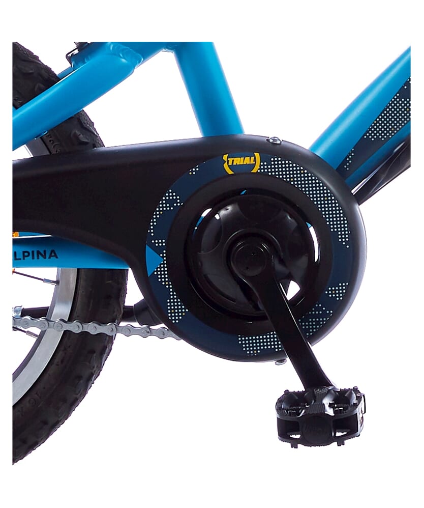 Alpina crankstel 30t 114mm met disc zwart afbeelding