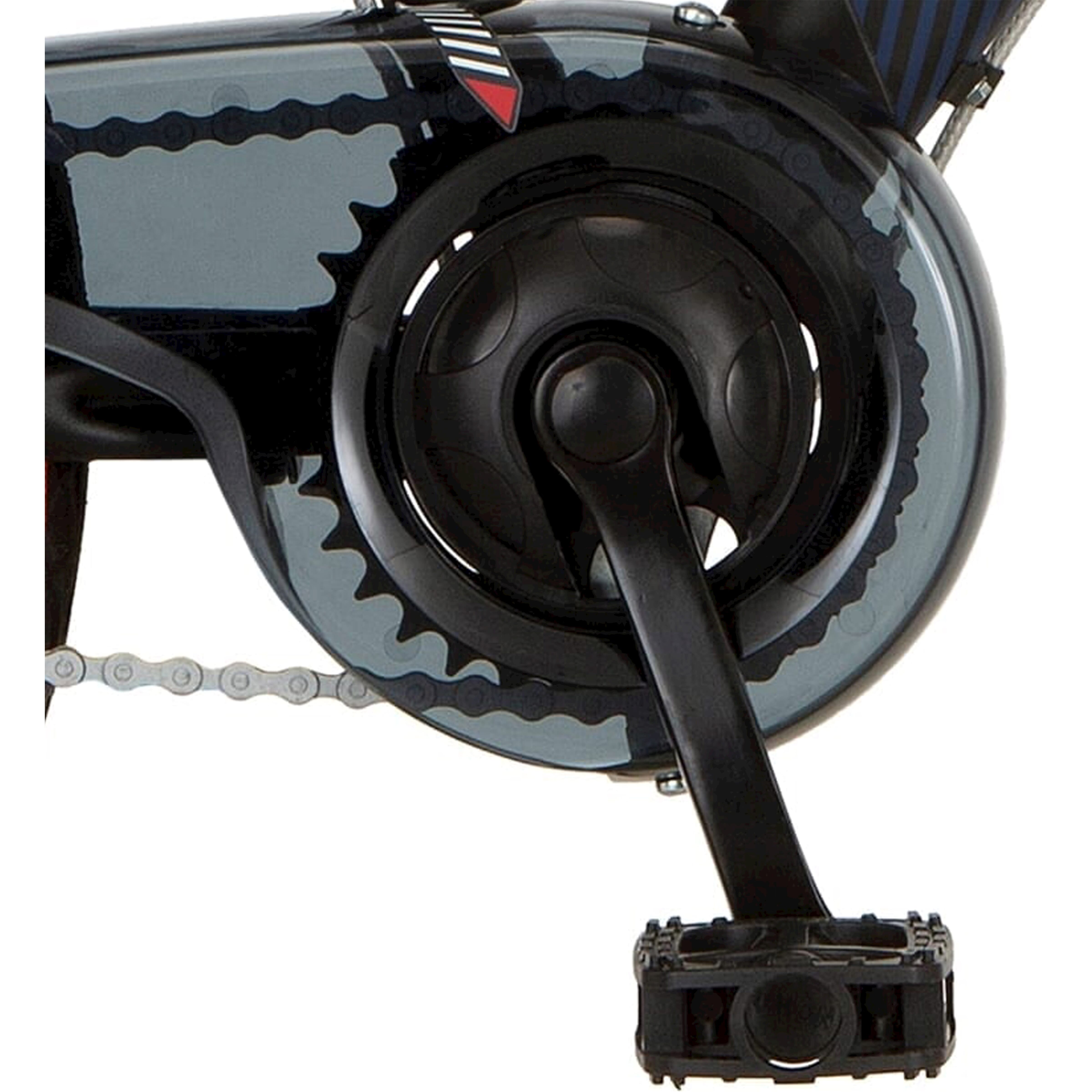 Alpina crankstel 36t 127 mat zwart met disc afbeelding