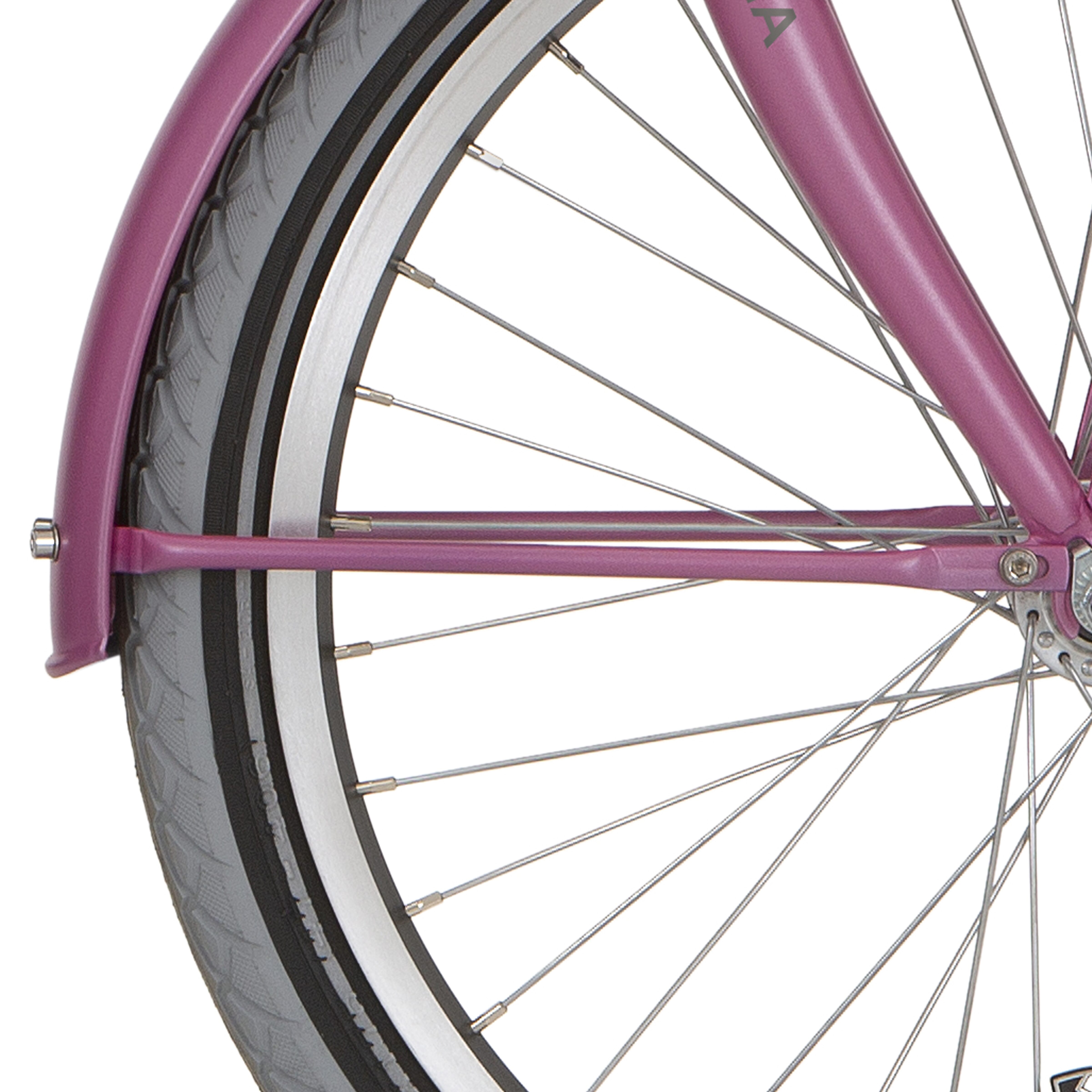 Alpina spatbordstang set 20 cargo fuchsia pink matt afbeelding