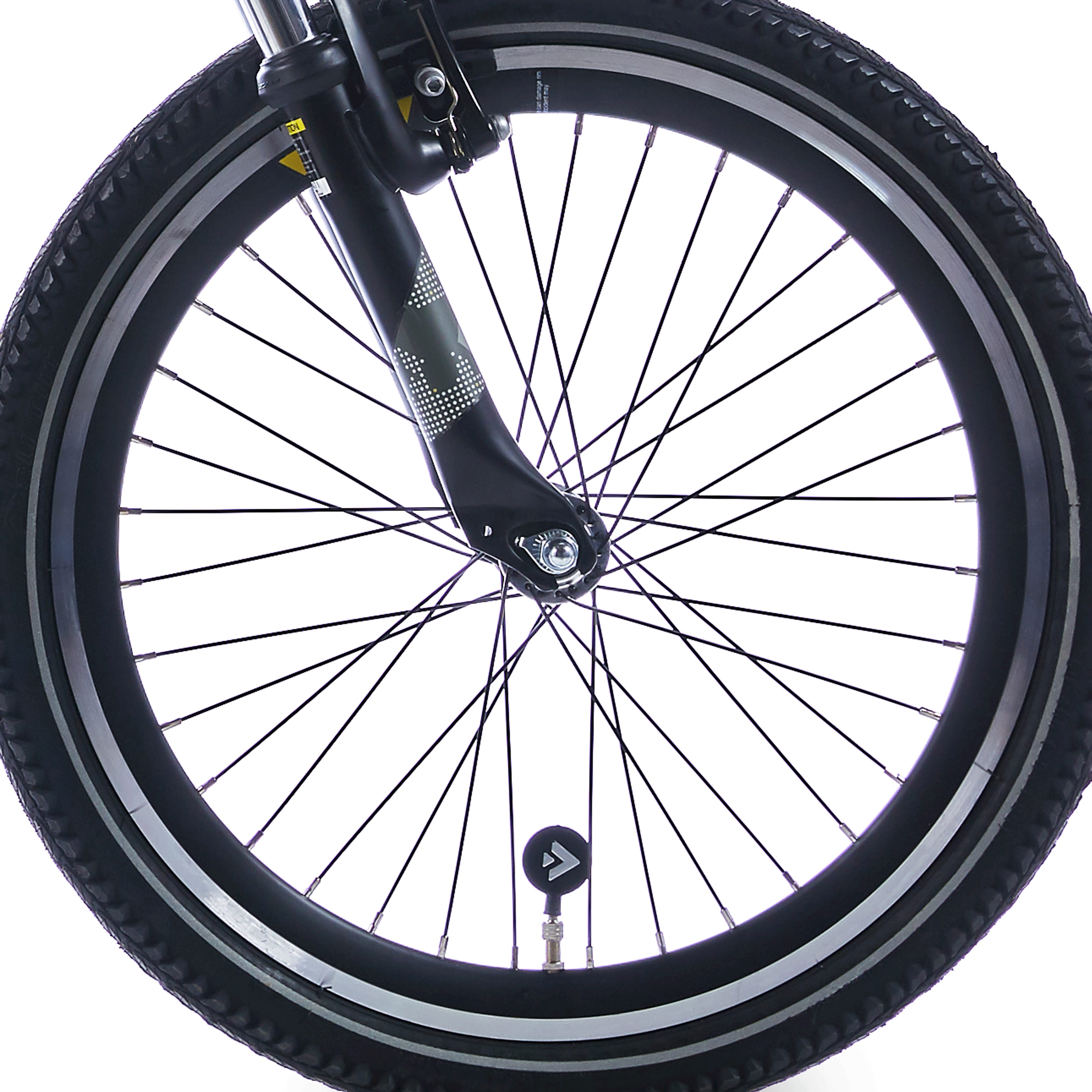 Alpina voorwiel 22 hlqc trail zwart zw spk afbeelding