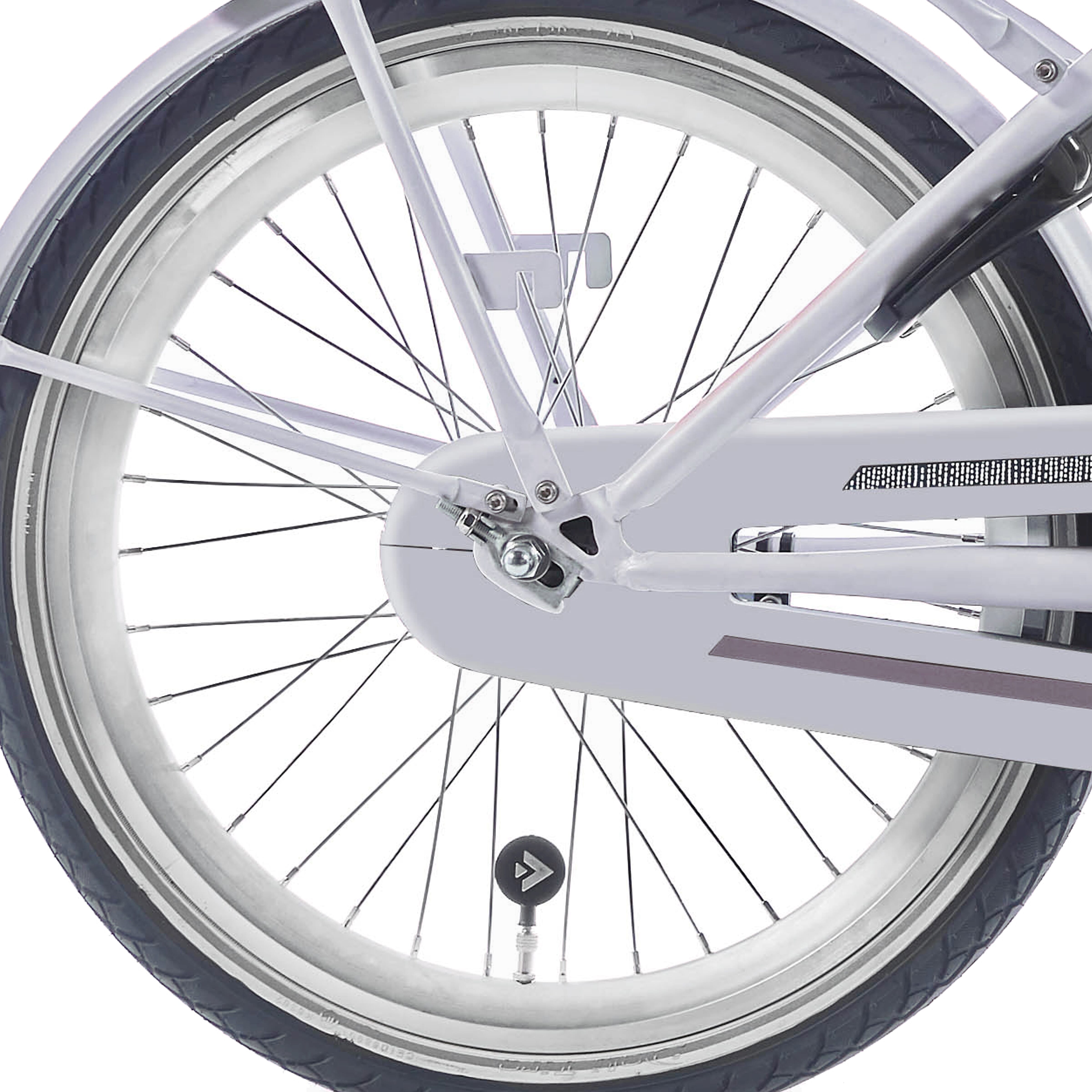 Alpina achterwiel 20 hlqc ocean/clubb zilver zink spk afbeelding