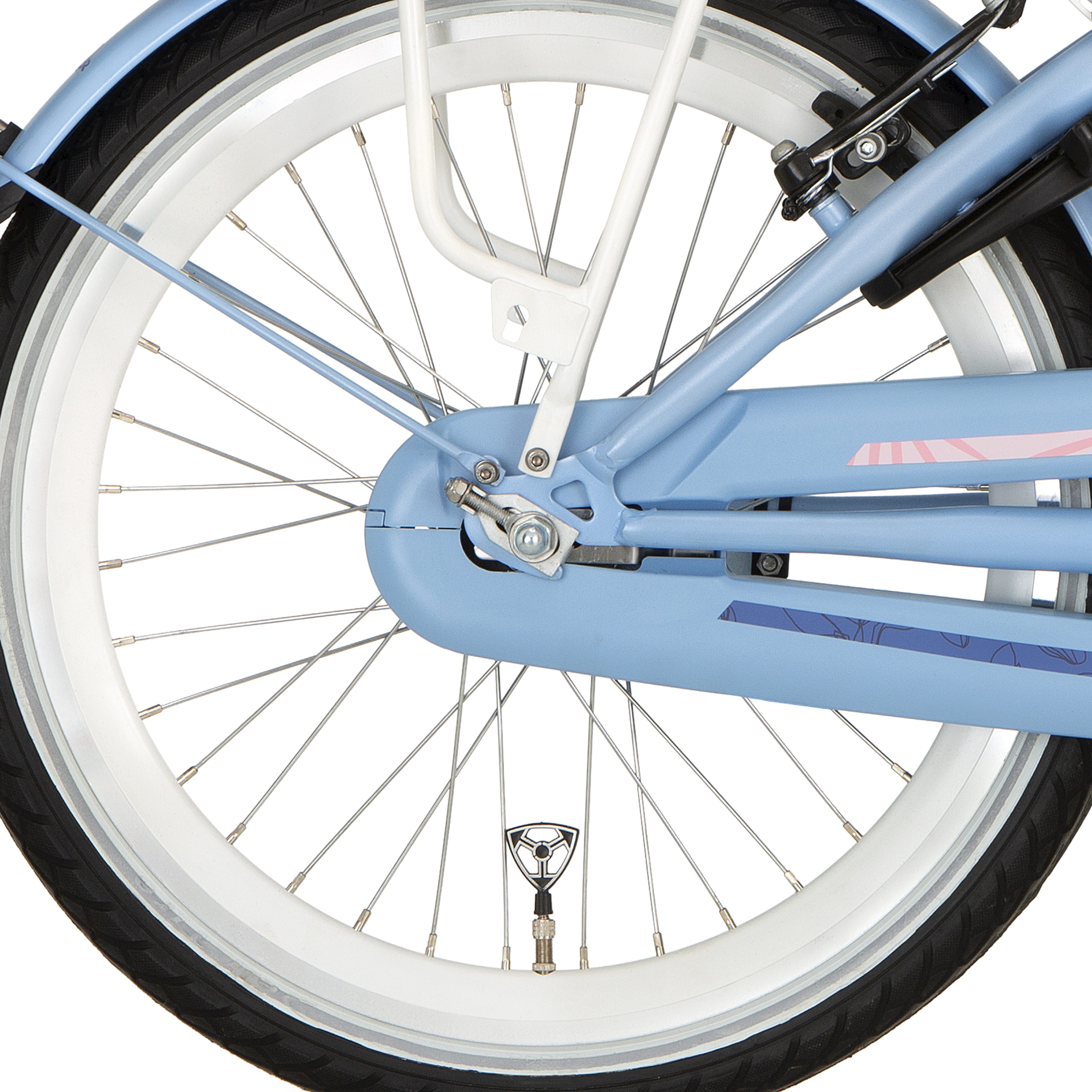 Alpina achterwiel 20 hlqc girlpower white zink spk afbeelding