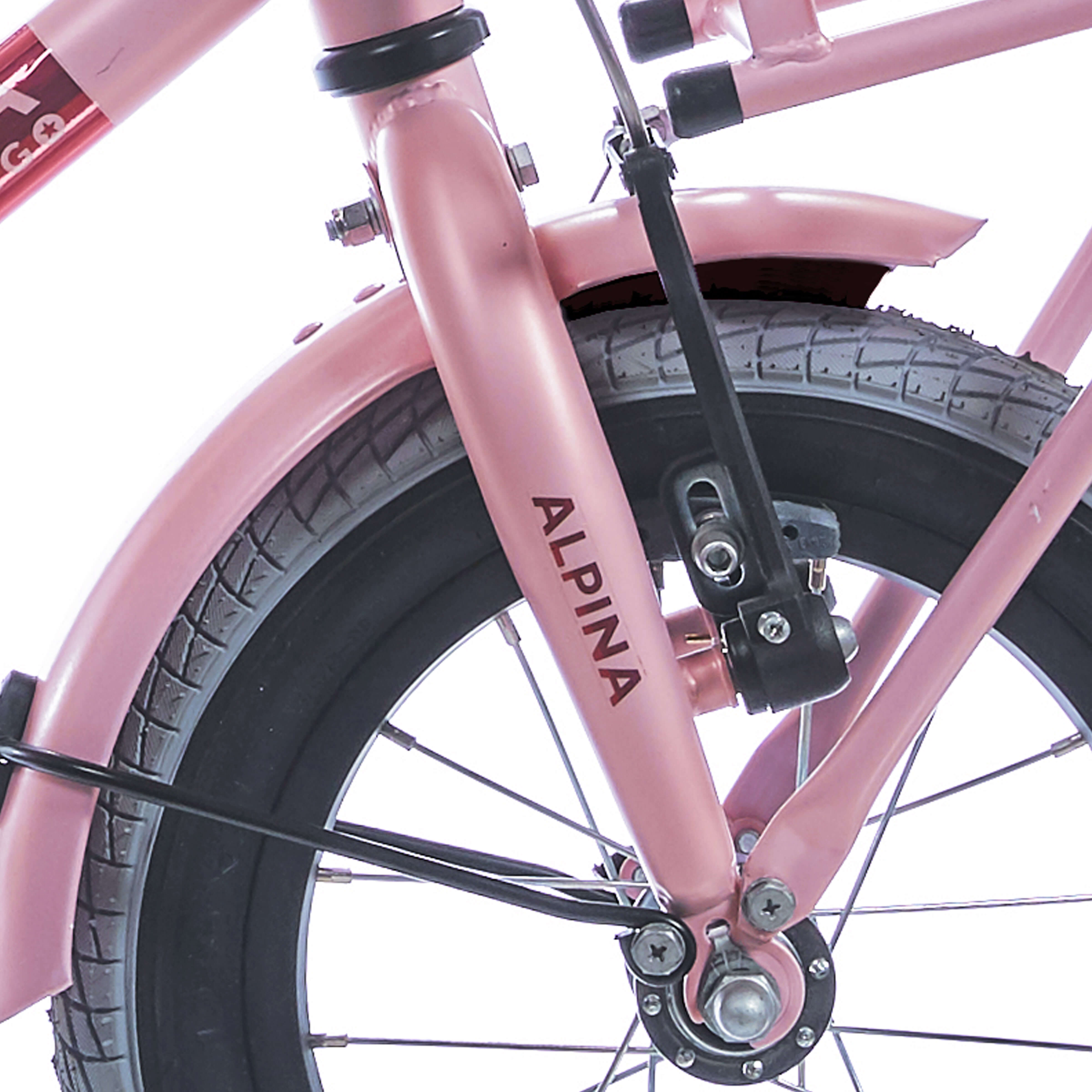 Alpina voorvork 12 cargo glamour pink matt afbeelding