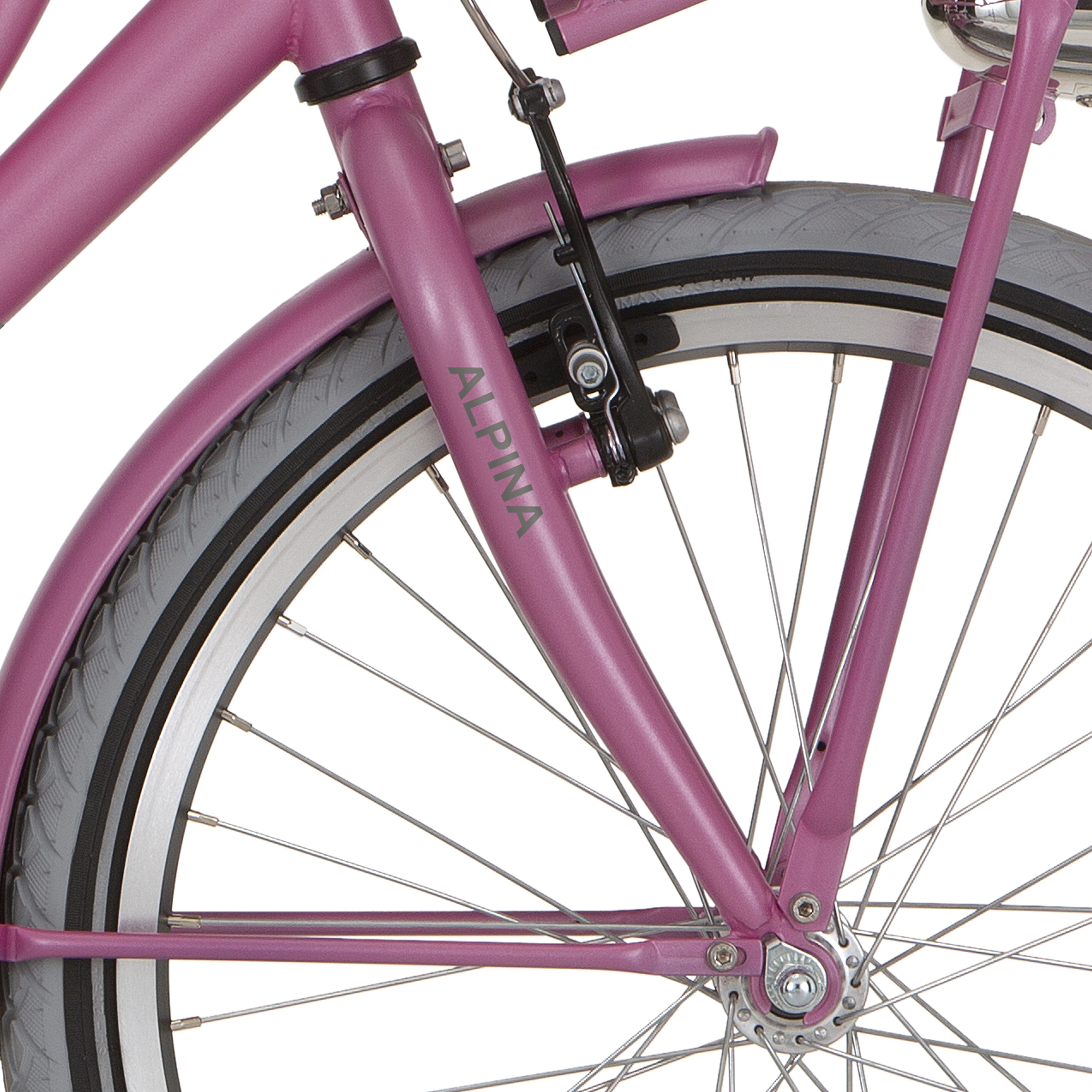 Alpina voorvork 22 cargo m fuchsia pink met matt afbeelding
