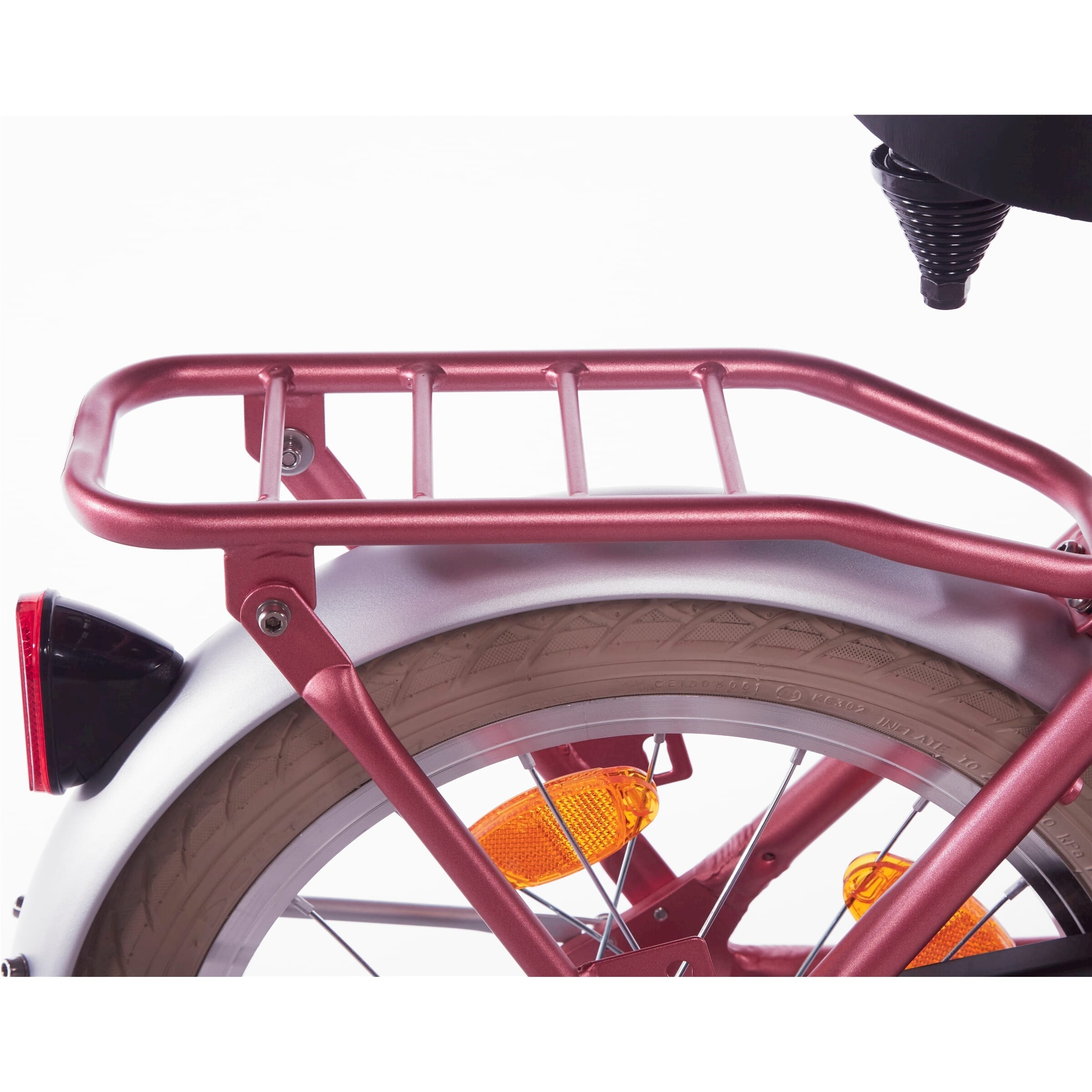 Alpina achterdrager 18 cargo berry red matt afbeelding
