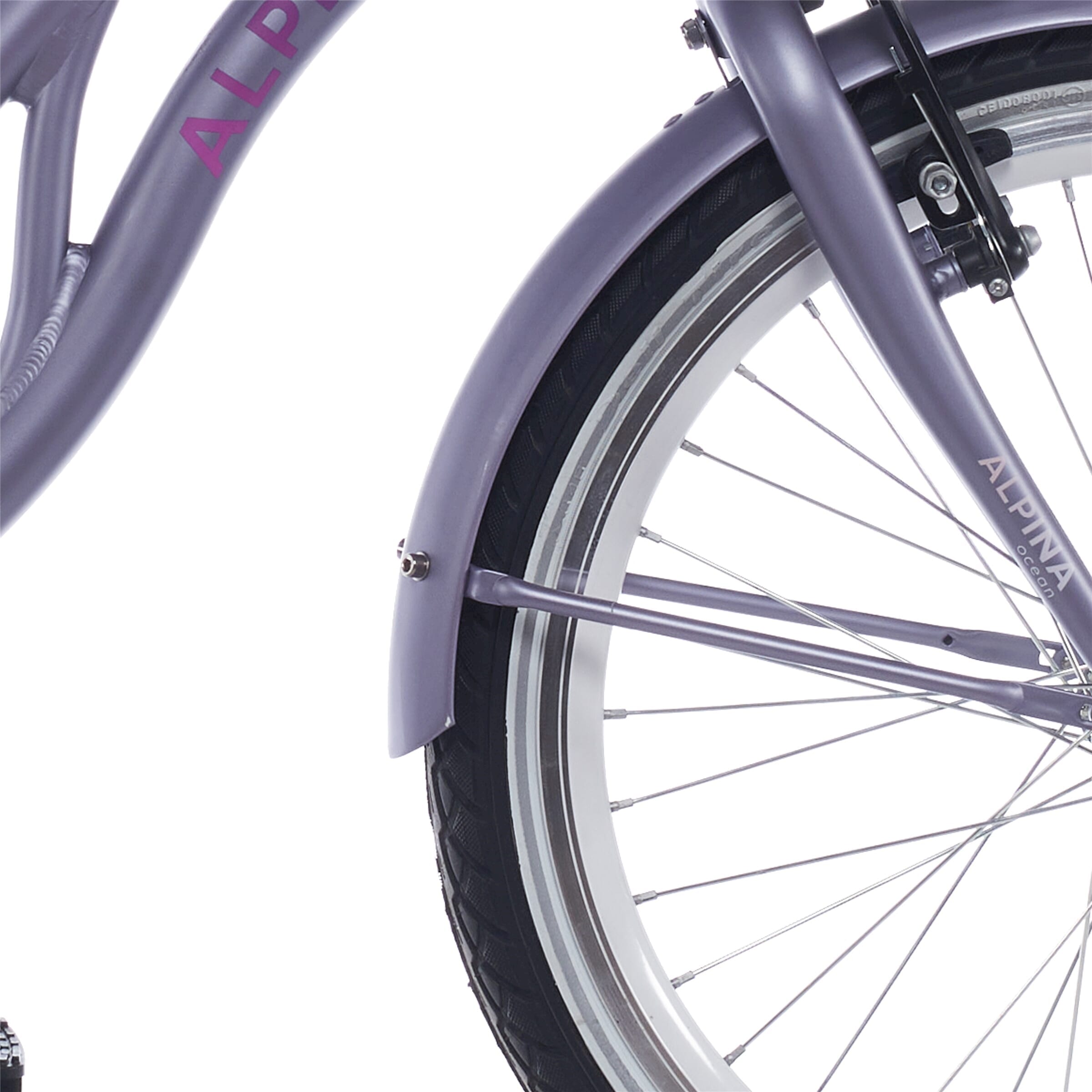 Alpina spatbord set + stang 22 ocean hazy lavender matt afbeelding