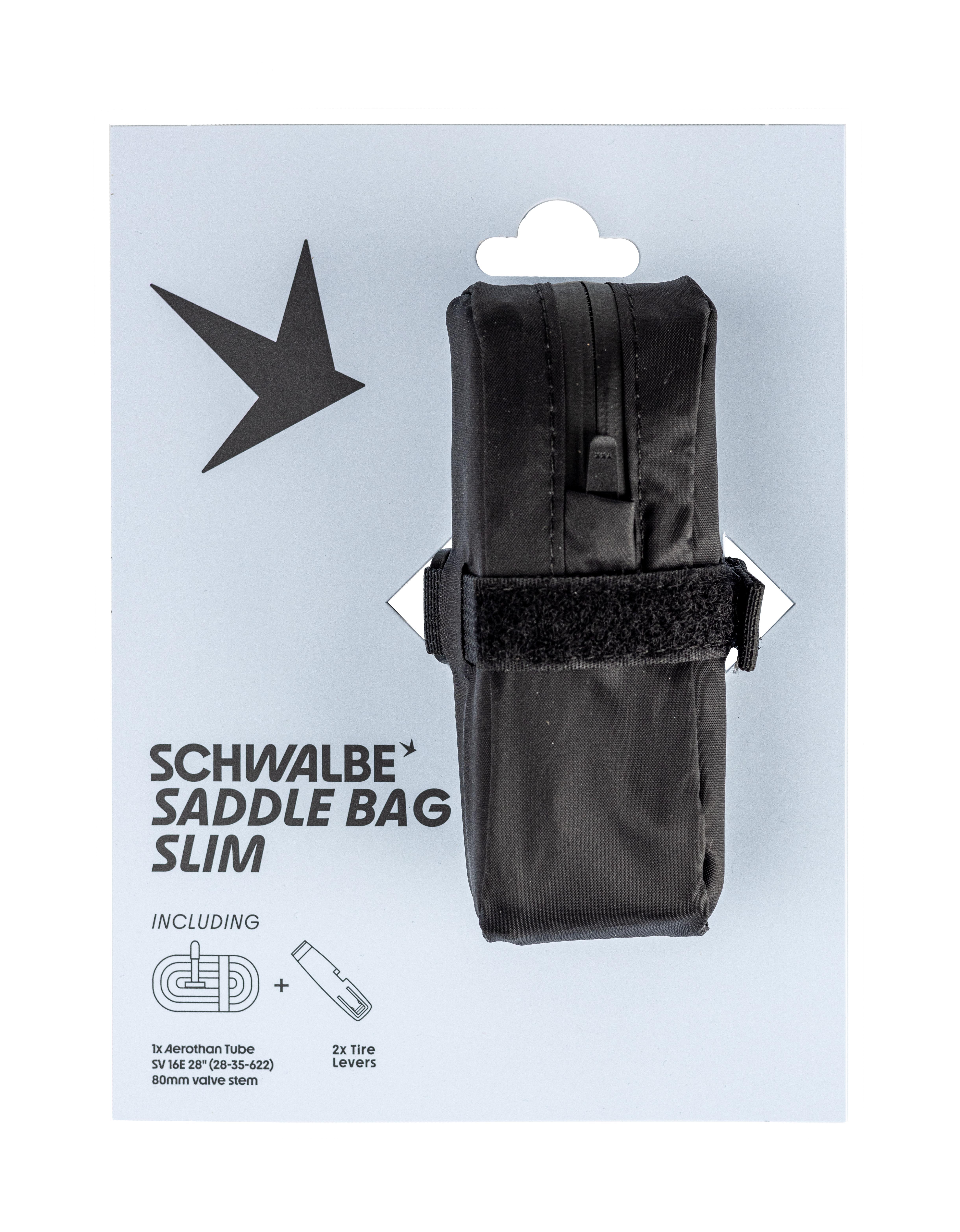 Schwalbe Binnenband aerothan sv16e in tasje + 2 bandenlichters