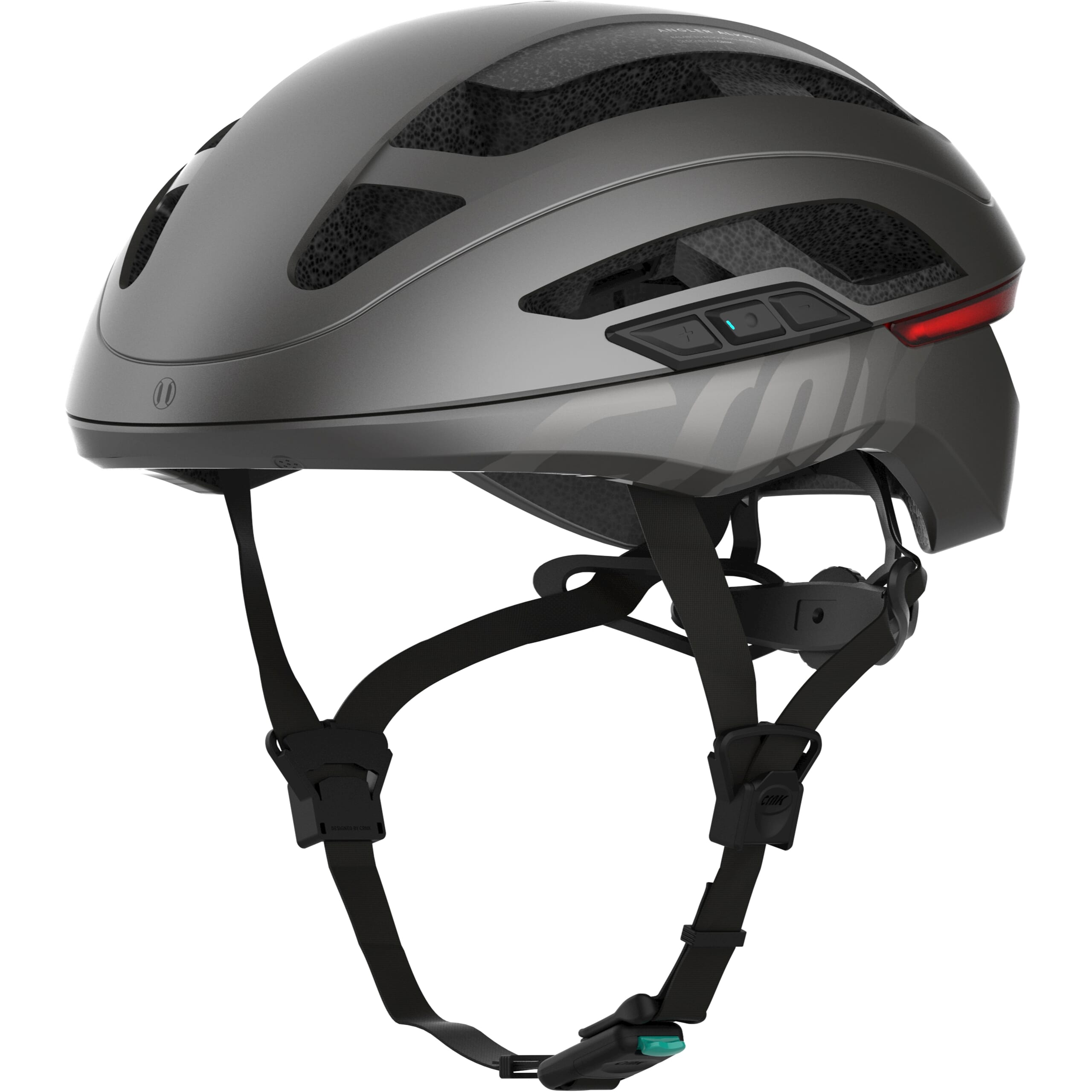 CRNK helm angler alpha metallic zwart l 57-63cm afbeelding