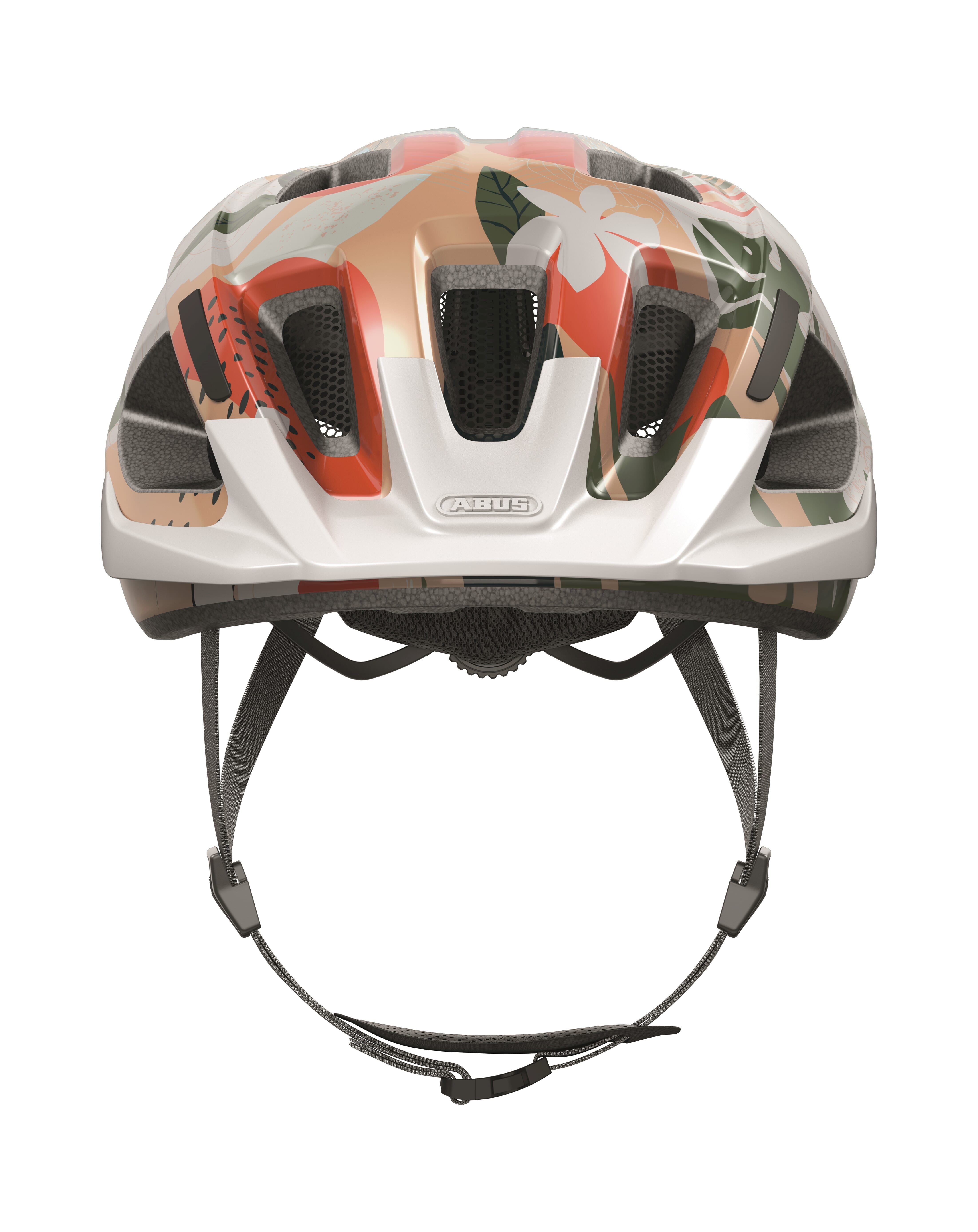 Abus helm aduro 3.0 orange palm m 52-58cm afbeelding