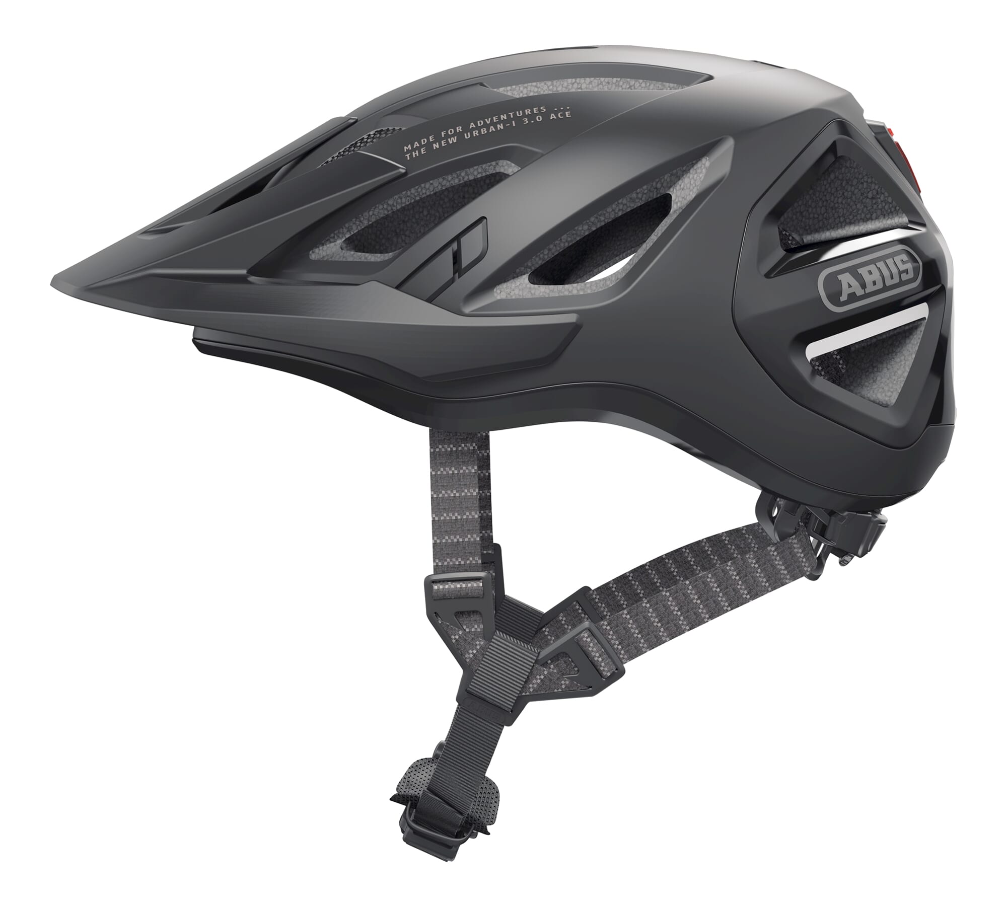 Abus helm urban-i 3.0 ace velvet zwart s 51-55cm afbeelding