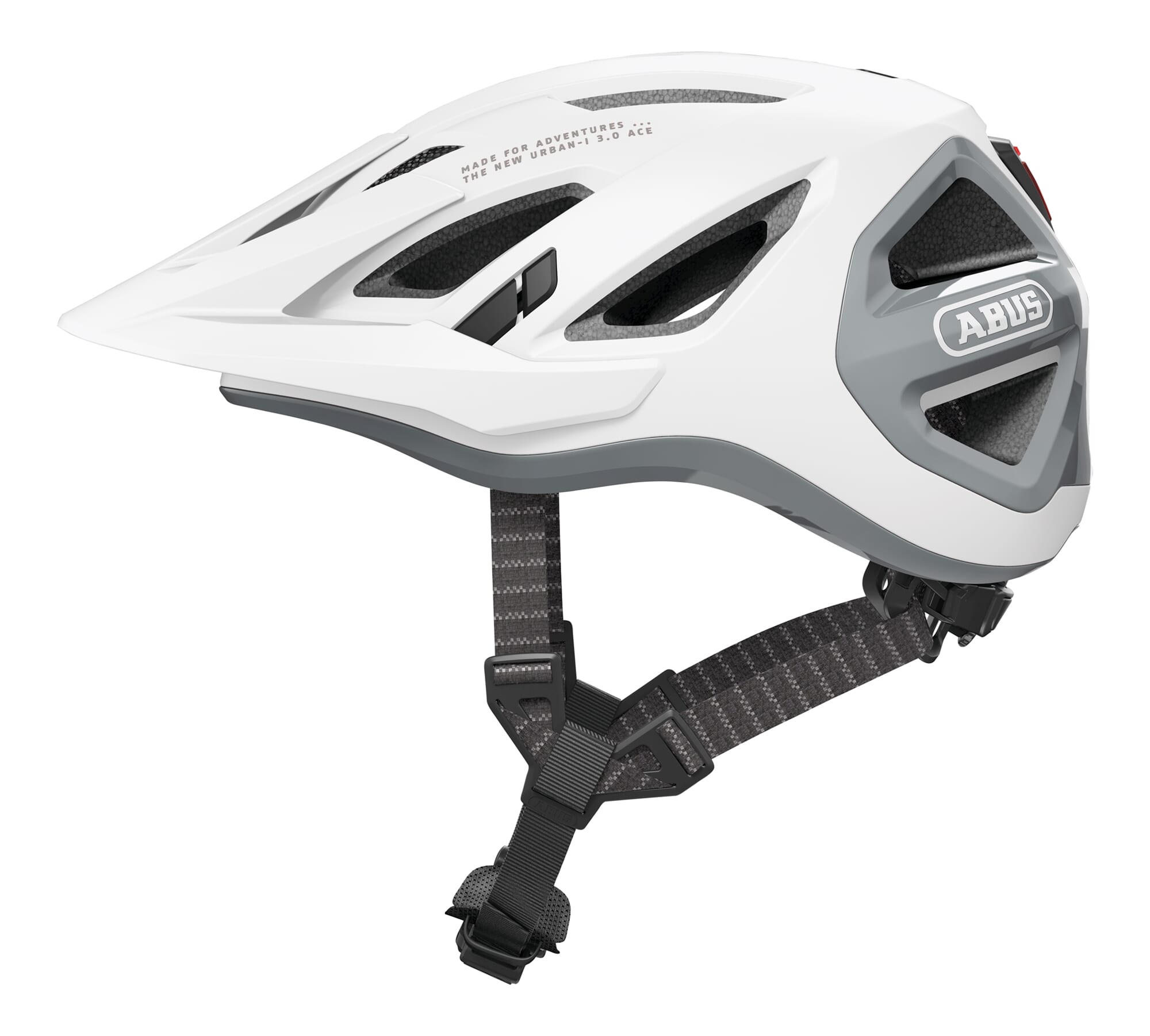 Abus helm urban-i 3.0 ace polar wit m 52-58cm afbeelding