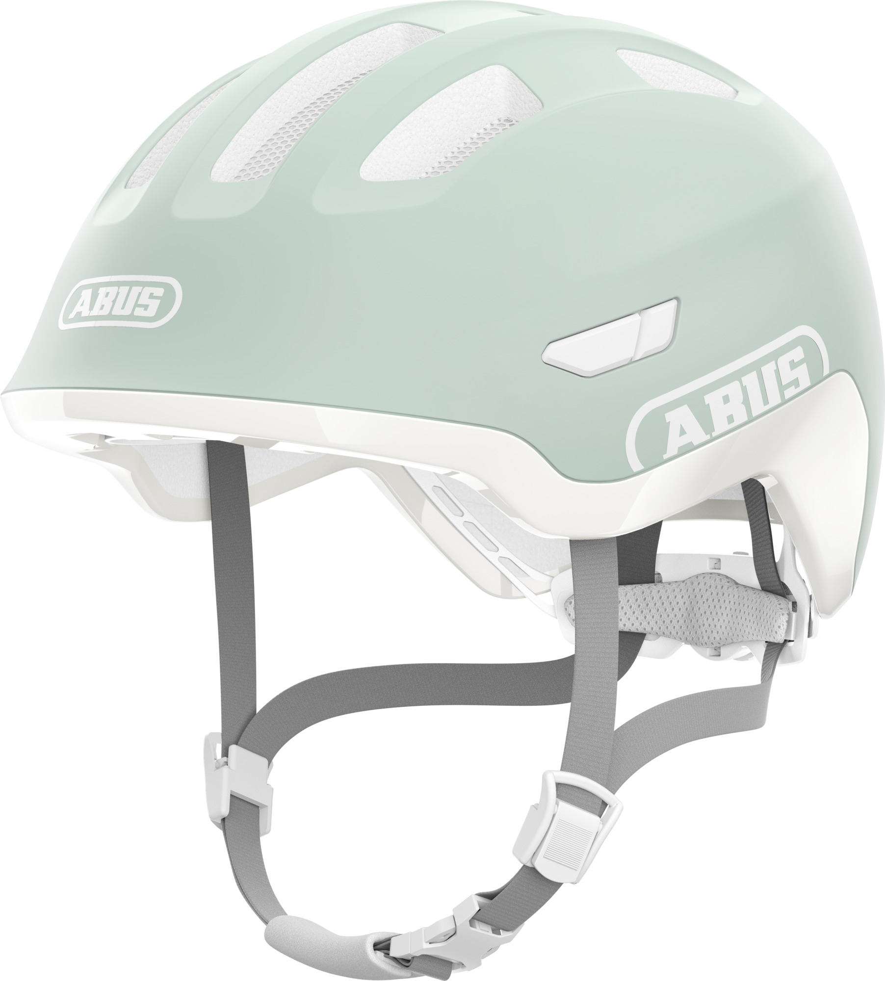 Abus helm smiley 3.0 ace led pure mint m 50-55cm afbeelding