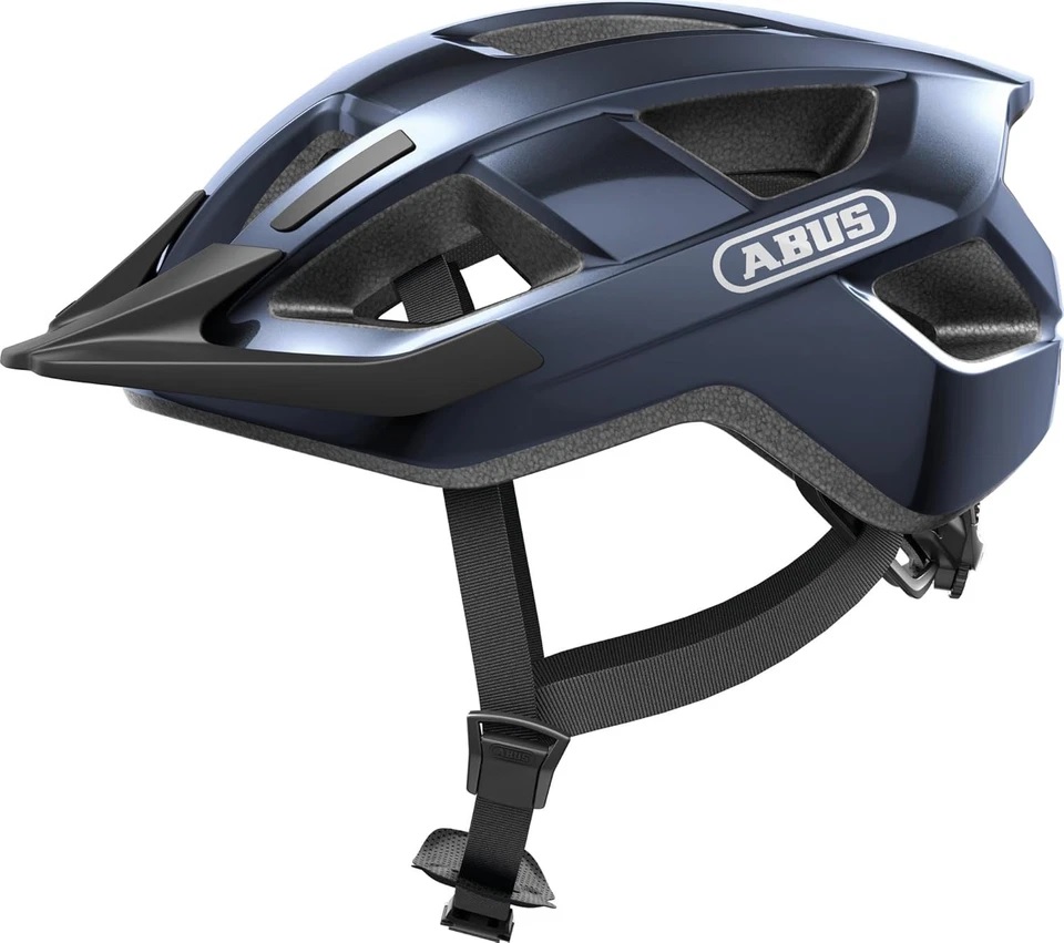 Abus helm aduro 3.0 led midnight blue s 51-55cm afbeelding