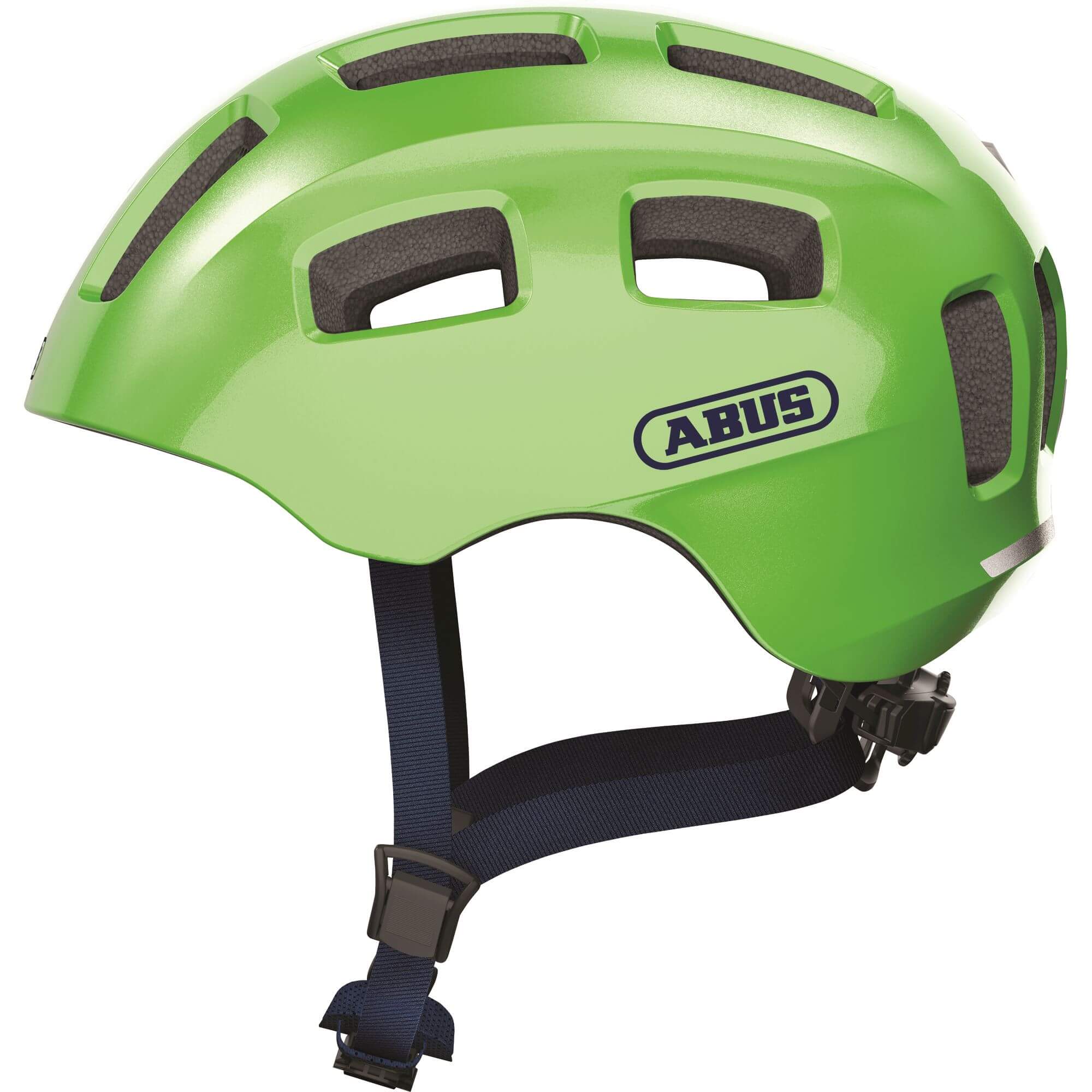 Abus helm youn-i 2.0 sparkling green m 52-57cm afbeelding