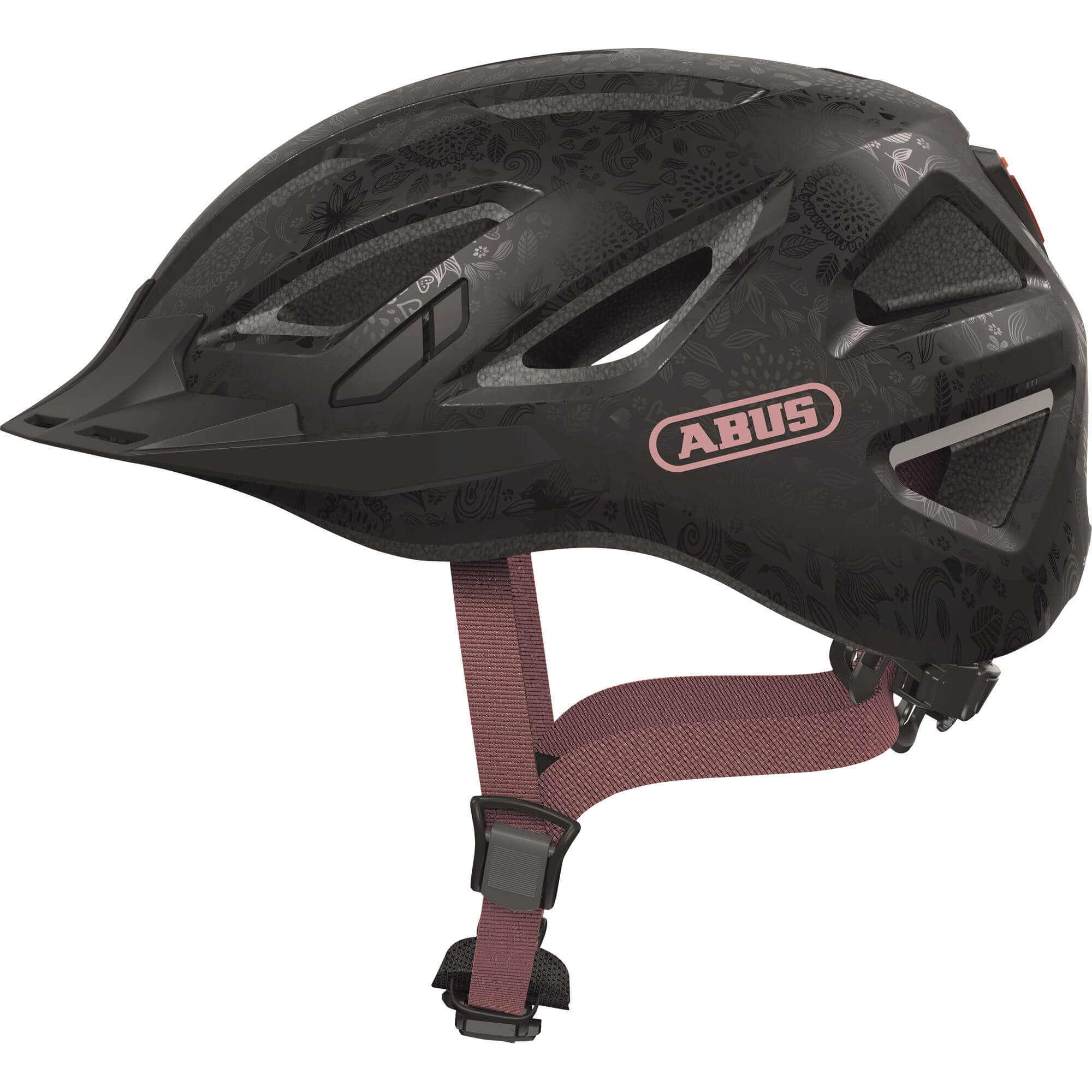 Abus helm urban-i 3.0 flower art m 52-58cm afbeelding