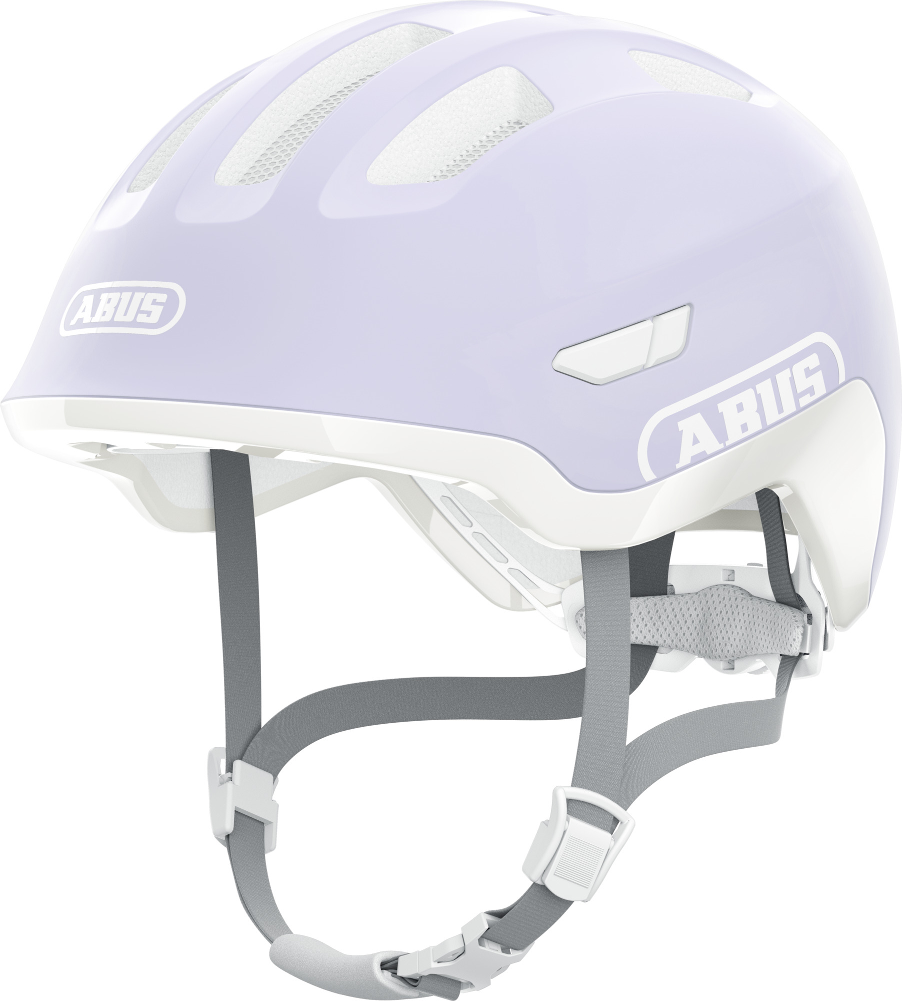 Abus helm smiley 3.0 ace led pure lavender m 50-55cm afbeelding