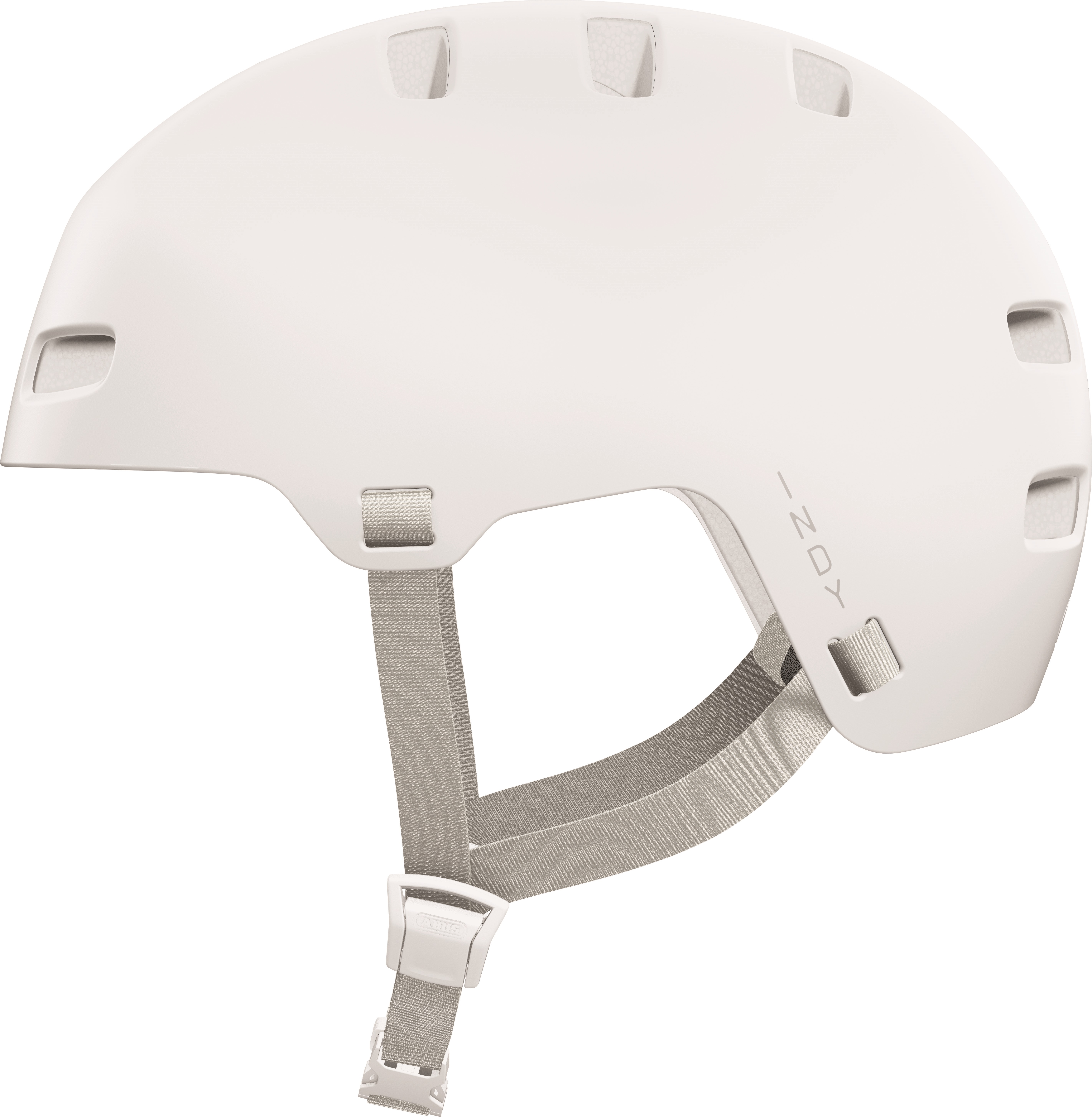 Abus helm indy pure white m 54-58cm afbeelding