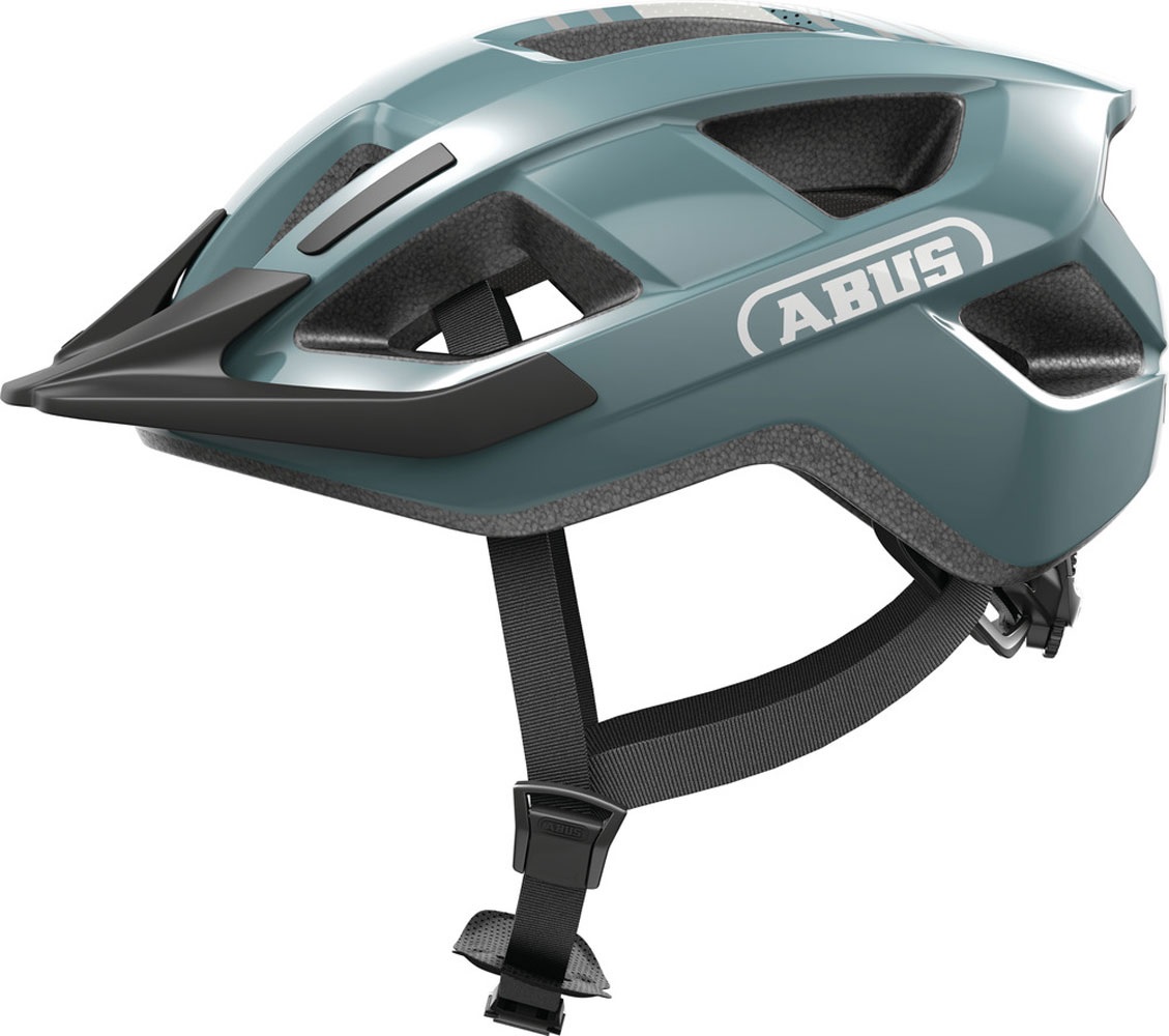 Abus helm aduro 3.0 led glacier blue m 52-58cm afbeelding