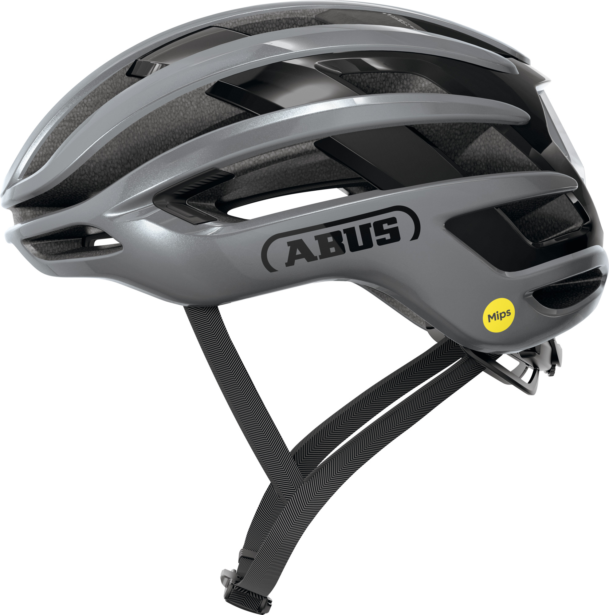 Abus helm airbreaker 2.0 mips graphite silver m 54-58cm