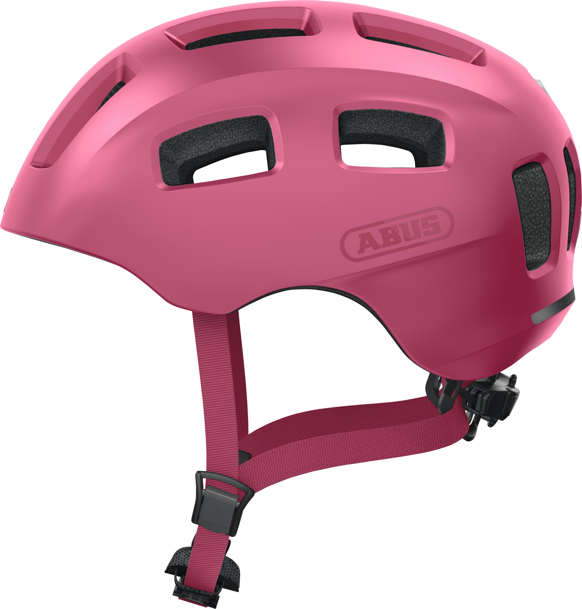 Abus helm youn-i 2.0 mono red m 52-57cm afbeelding