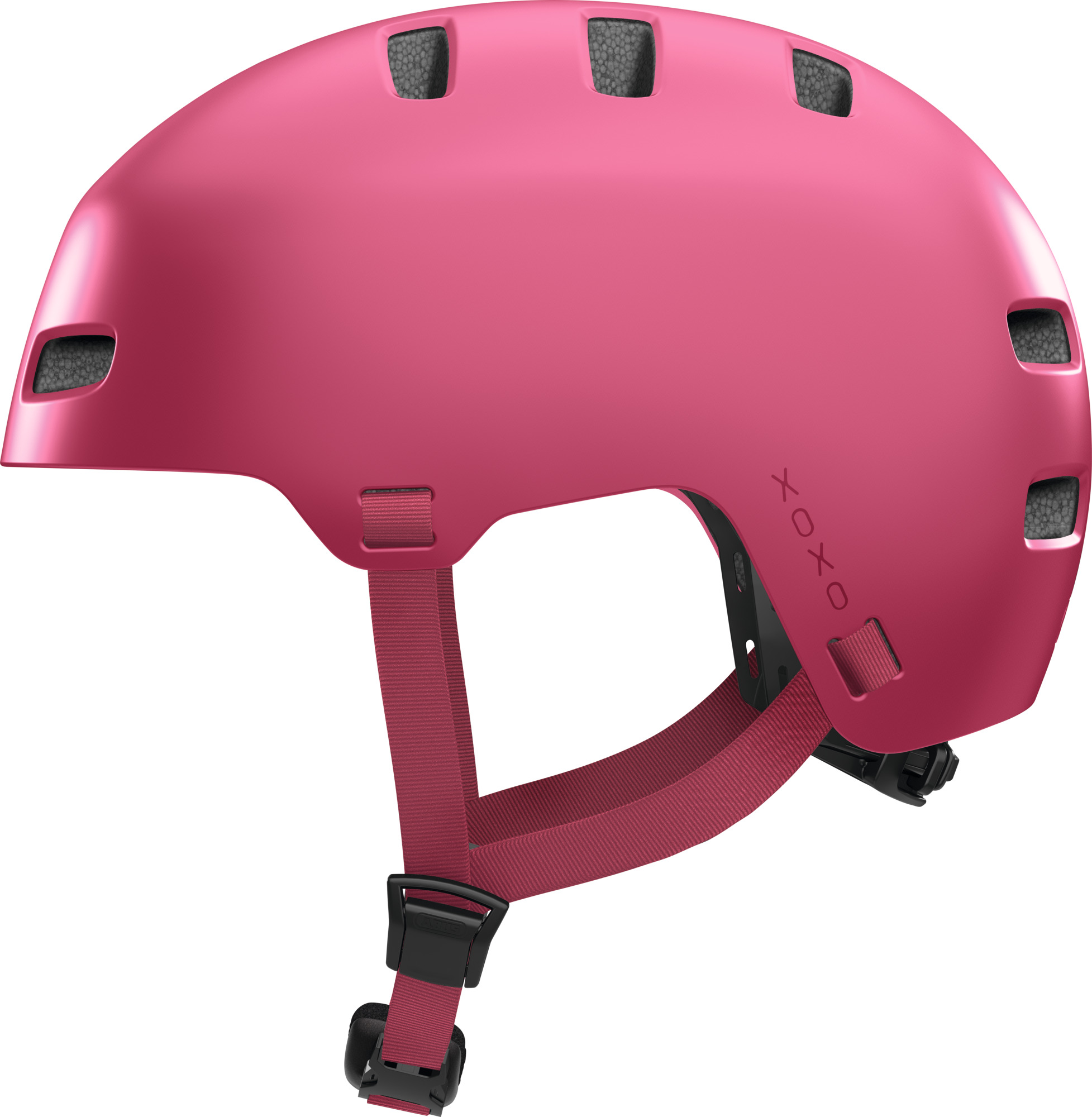 Abus helm xoxo mono red m 54-58cm afbeelding